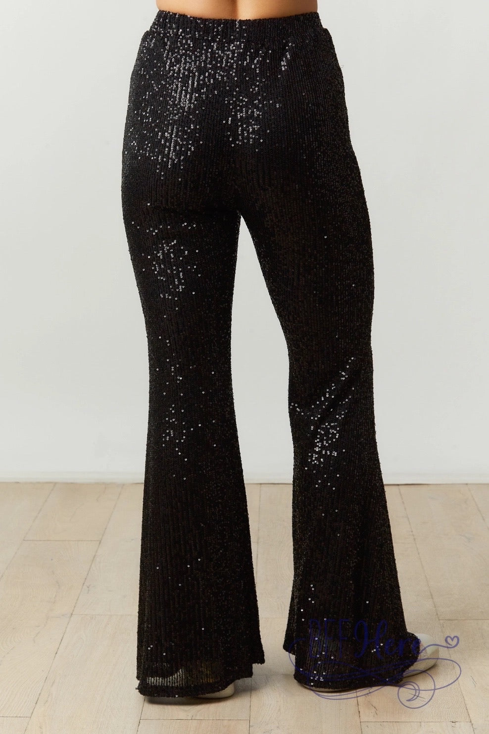 Glitz & Glam: Sequin Pants / Choice Of Color - BFF Here