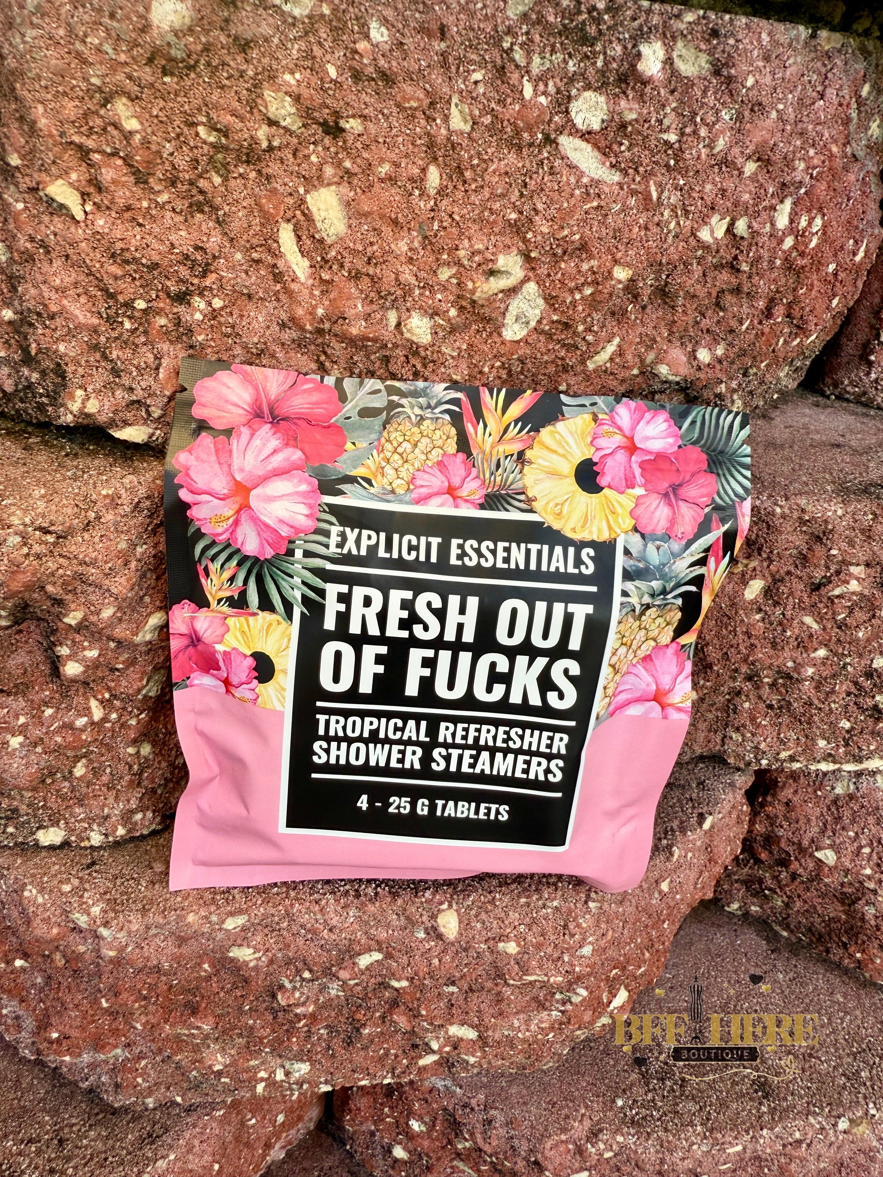 Shower Steamers by Explicit Essentials (Choice of Scent) - BFF Here