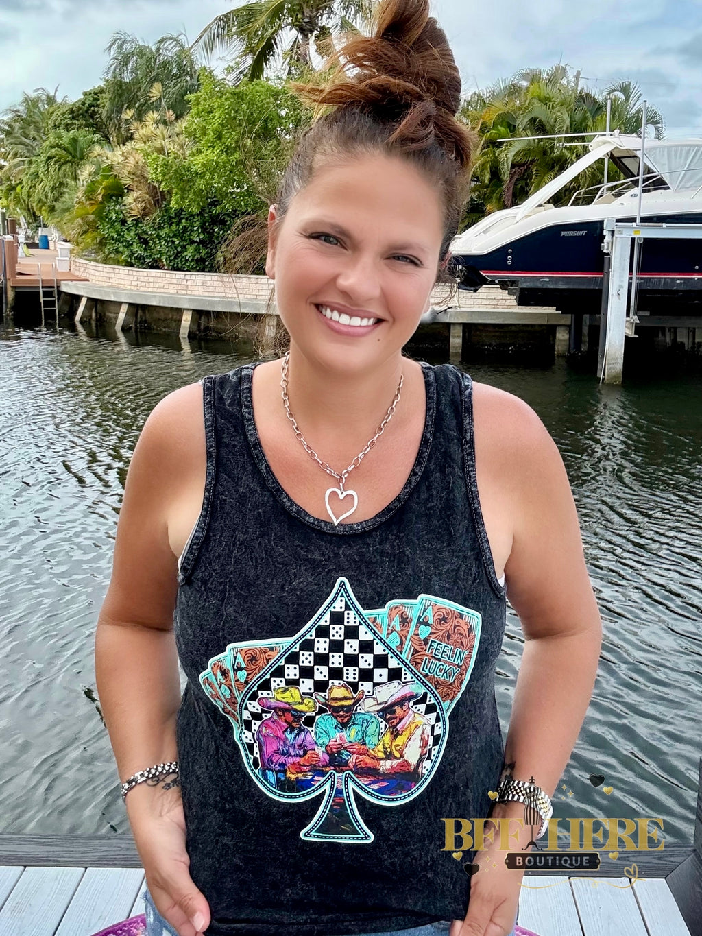 Feelin' Lucky Tank by Sterling Kreek - BFF Here