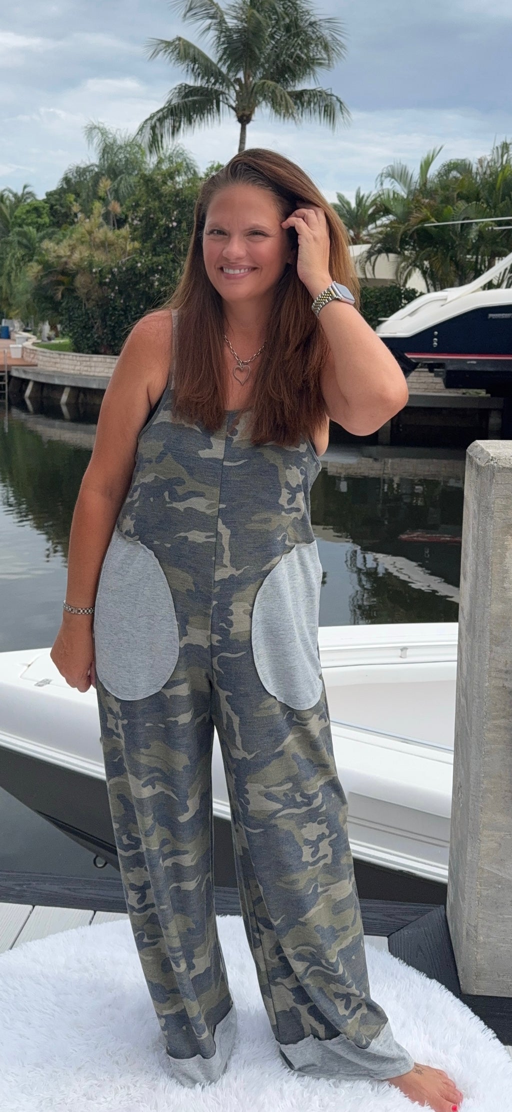 Ricki Camo Romper by Blakeley - BFF Here