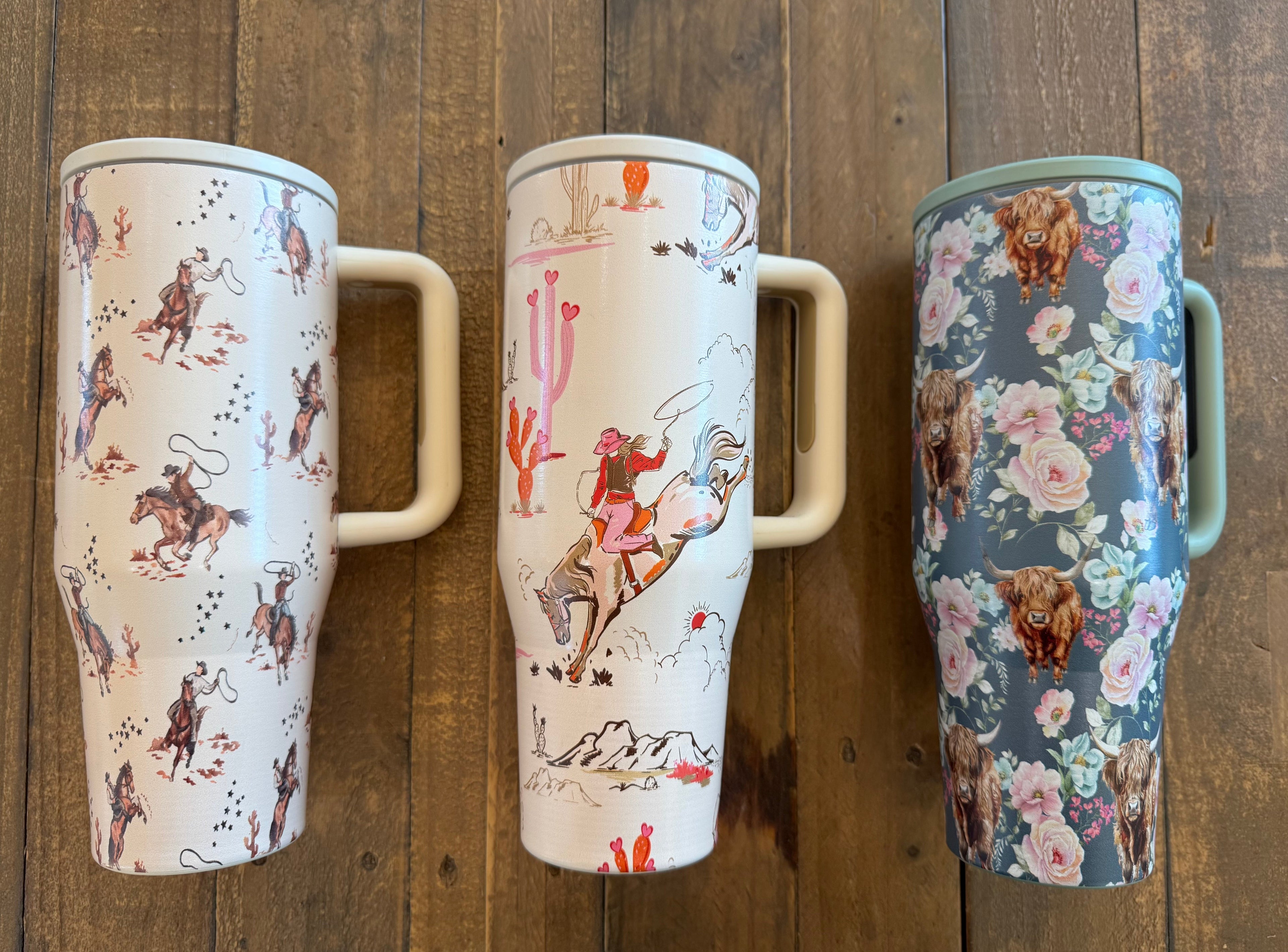 PREORDER: Floral & Western Tumblers by Blakeley (ETA: Beginning of September ) - BFF Here