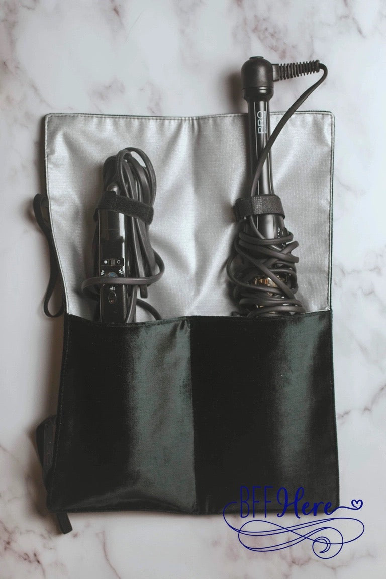 The Hepburn Hot Tools Bag by Makeup Junkie Bags - BFF Here