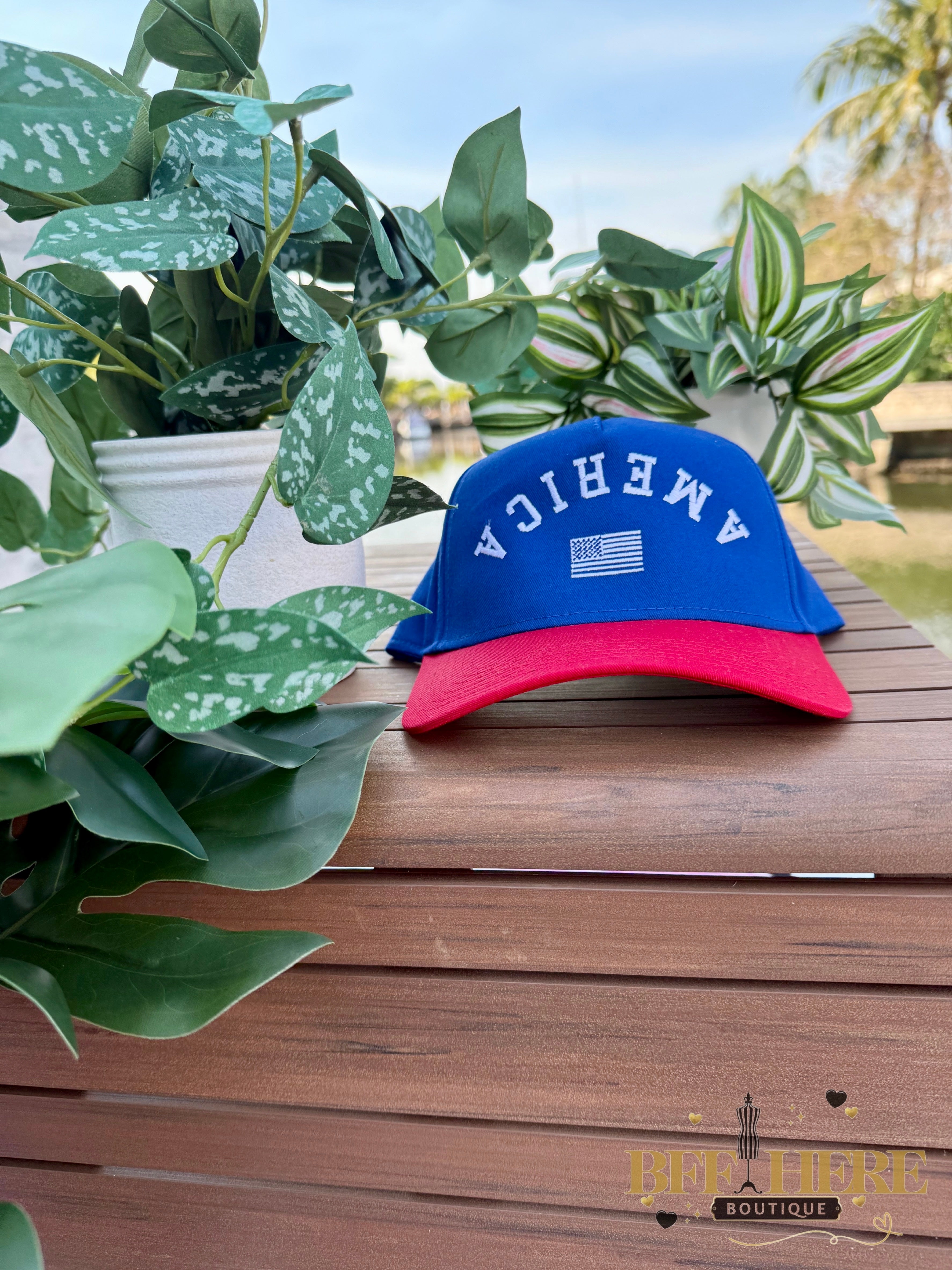 Upside America Cap - BFF Here