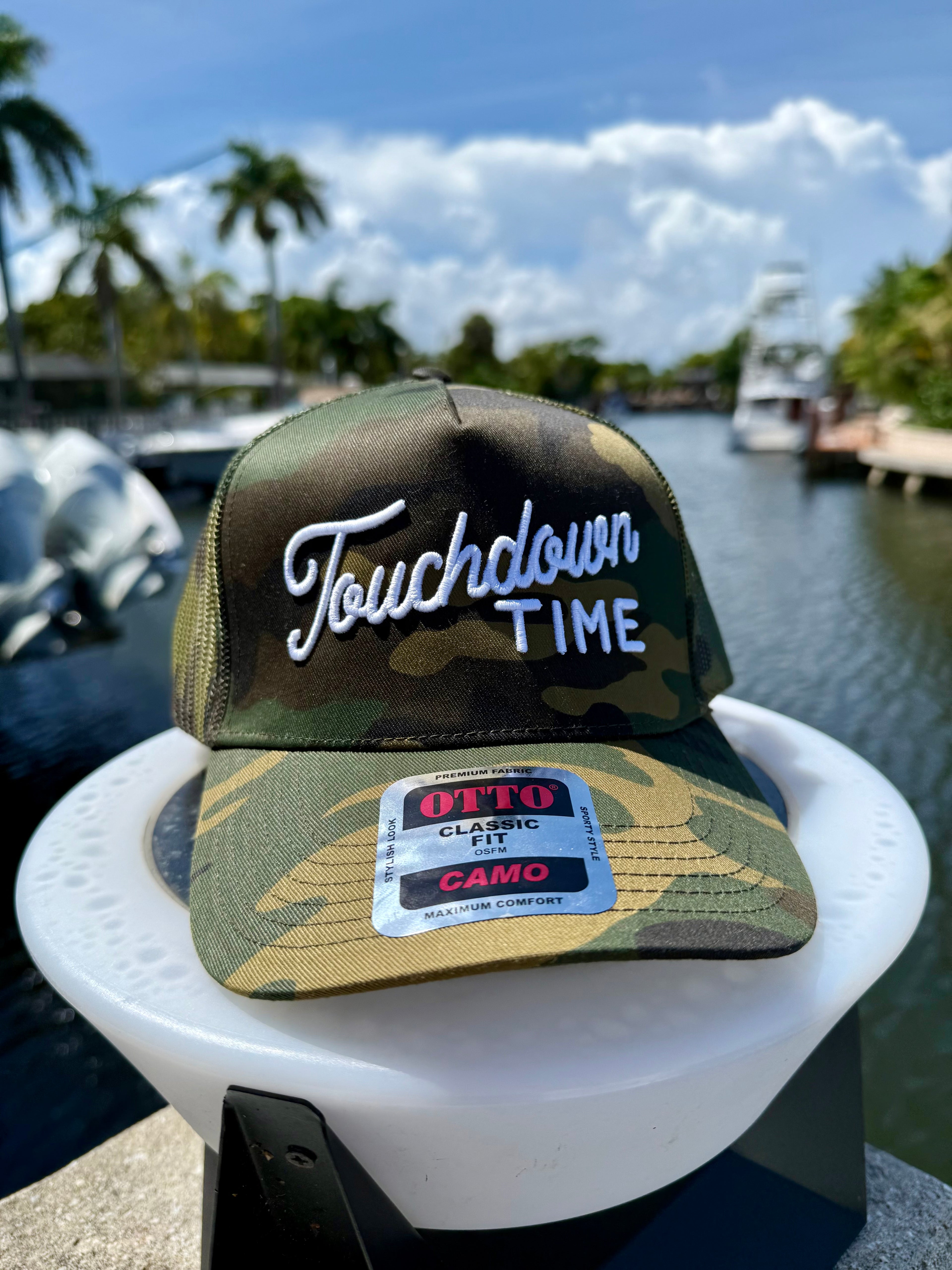 Touchdown Time Trucker Hat - BFF Here