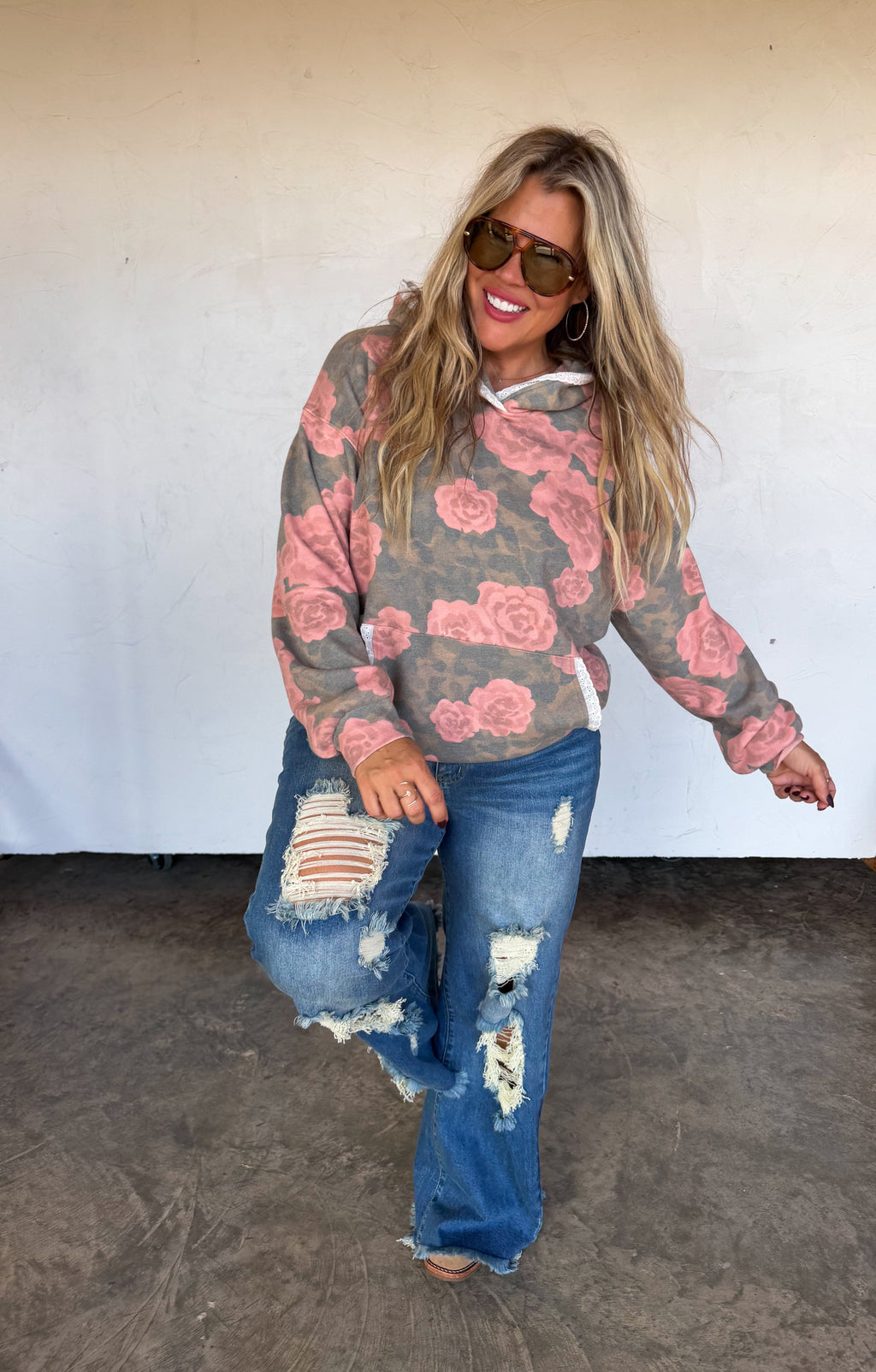 PREORDER: Vintage Rose Hoodie by Blakeley (ETA: December)