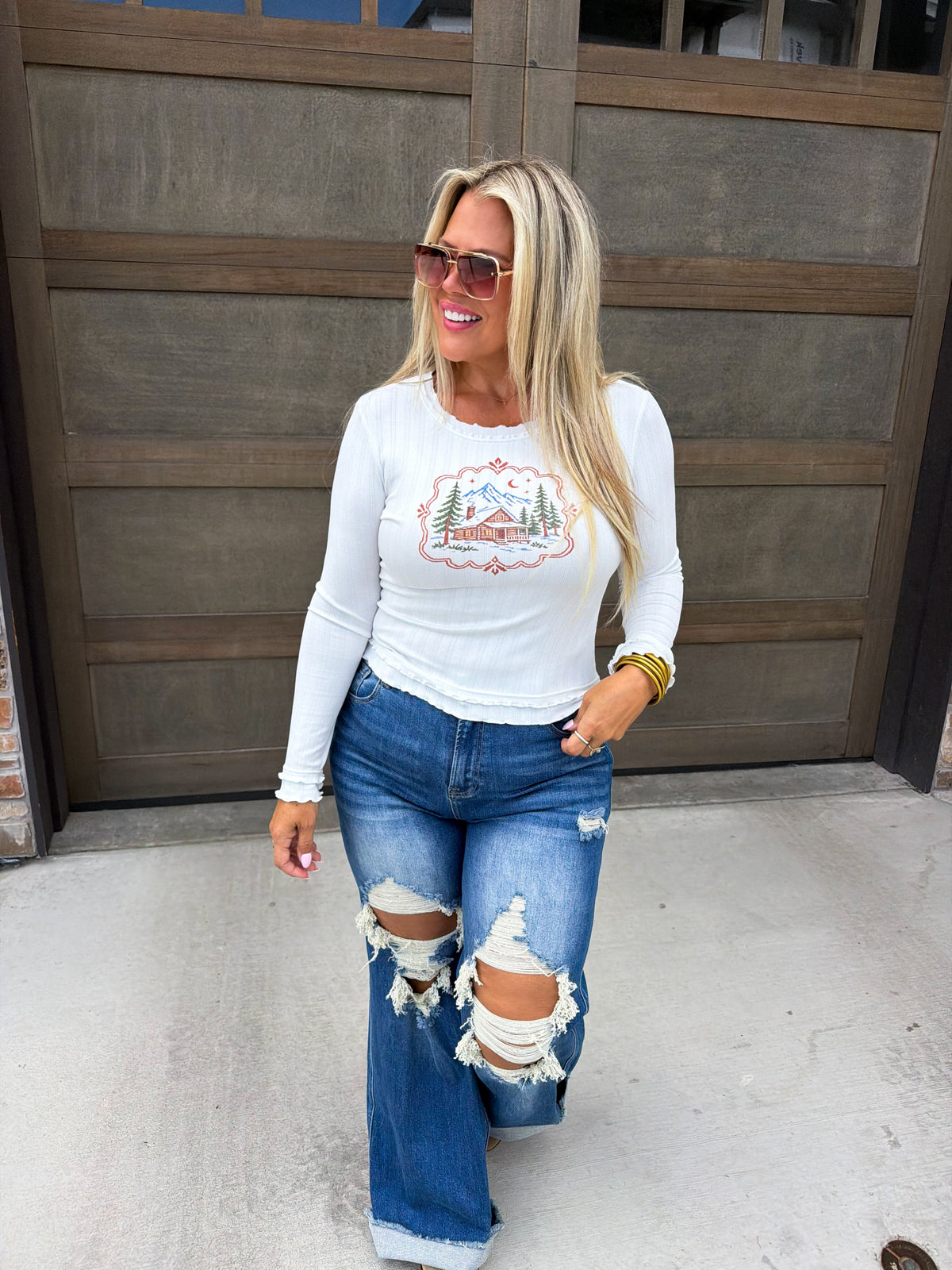 PREORDER: Off The Slopes Ribbed Top by Blakeley (ETA December)