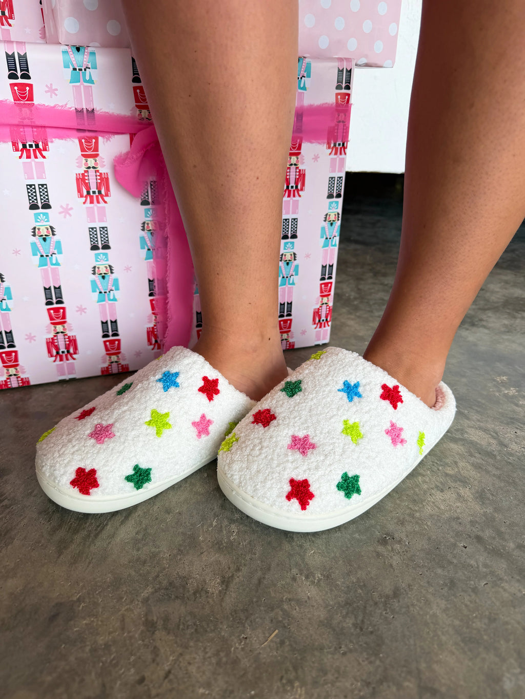 PREORDER: Cozy Christmas Slippers by Blakeley (ETA: October)