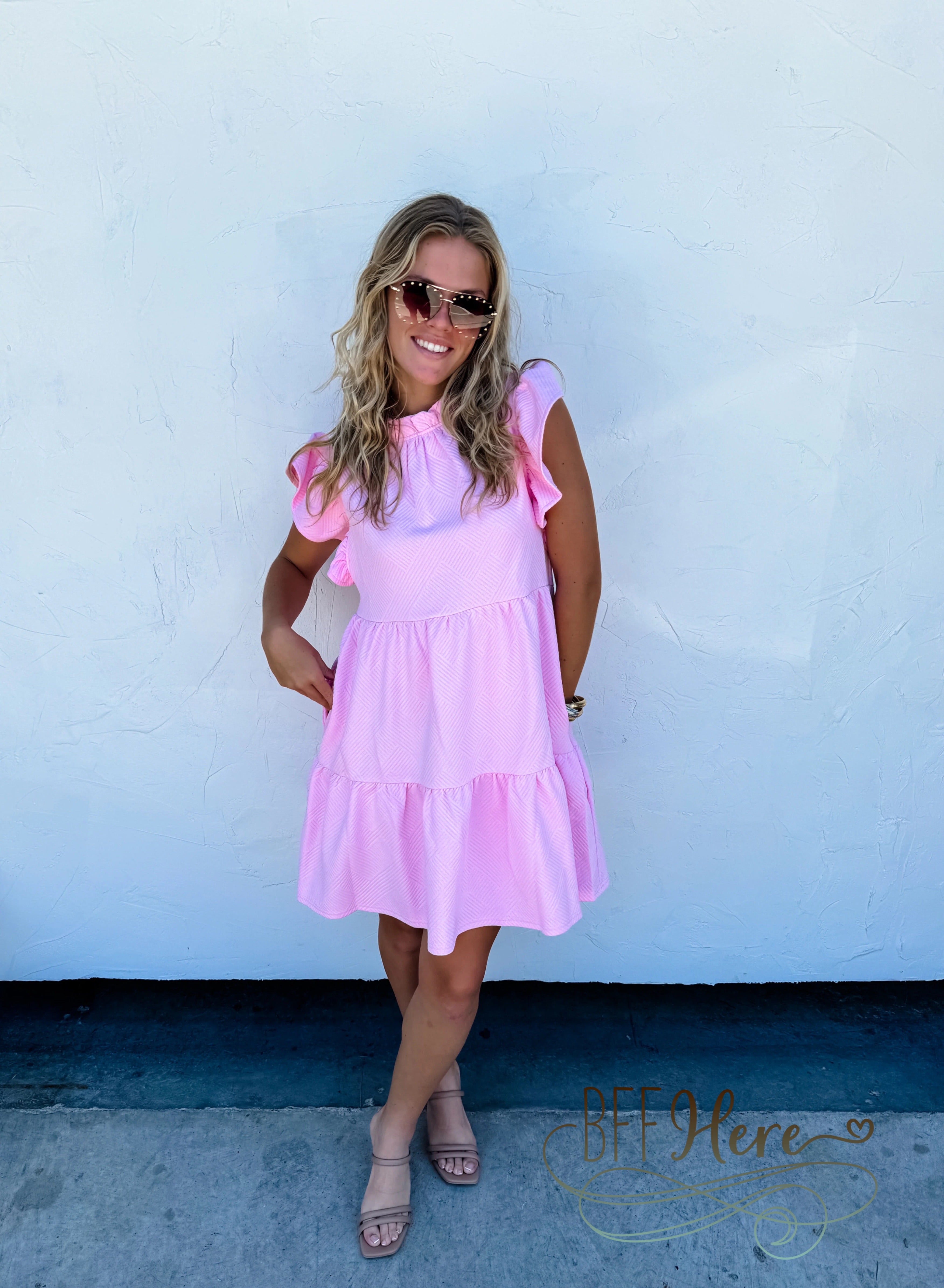 Love Me More Dress / Choice of Color - BFF Here