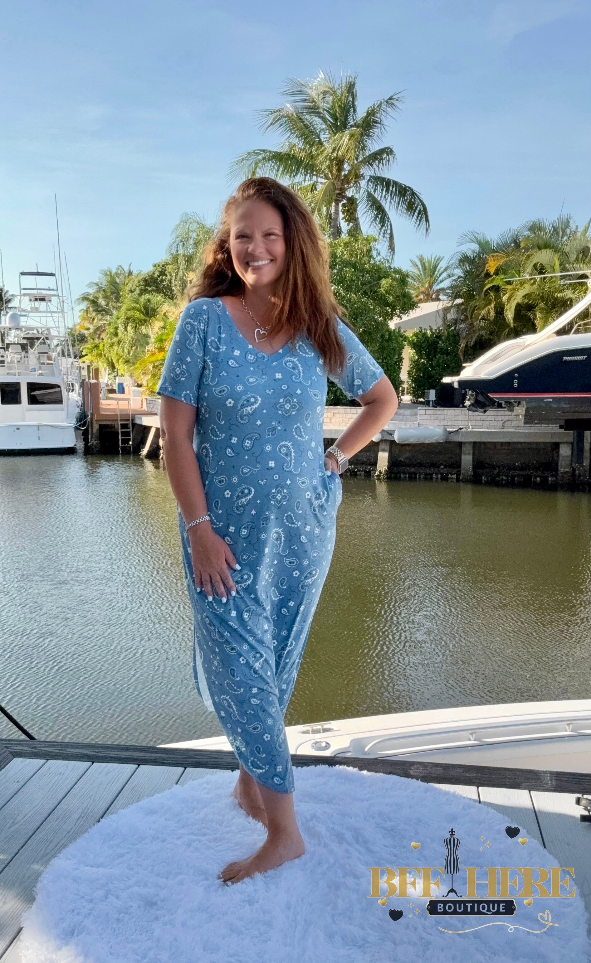 Bandana Babe Maxi Dress by Sterling Kreek - BFF Here