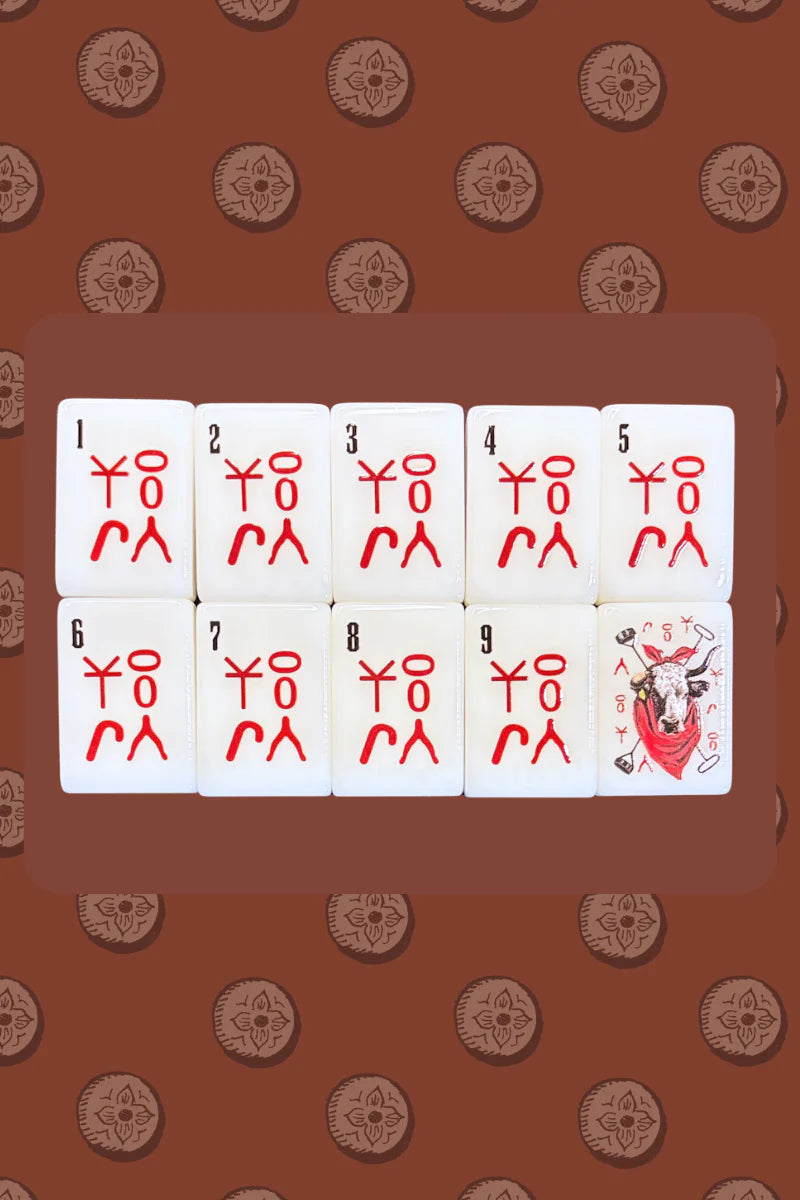 Wild West Mahjong Tiles Only by Sterling Kreek - BFF Here