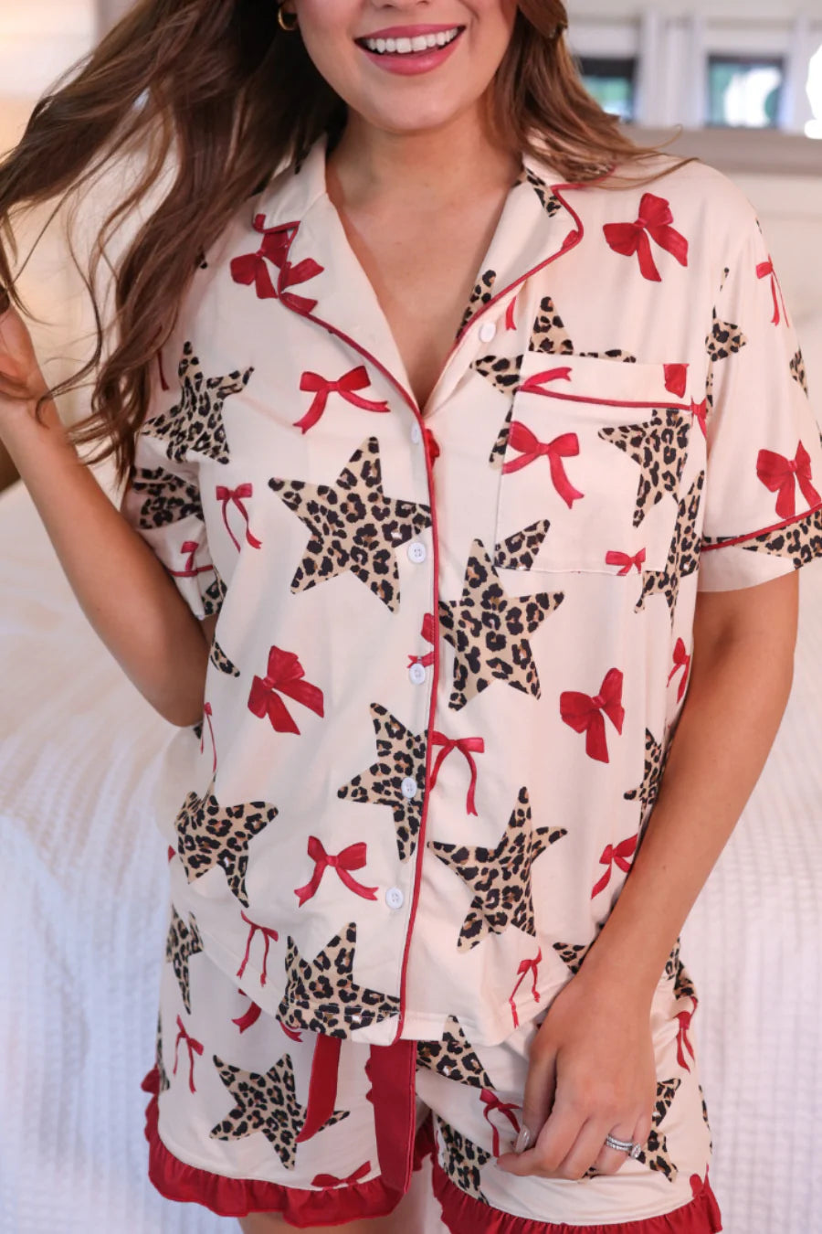 Simply Untamed Ruffle Pajama Set by Jess Lea - BFF Here