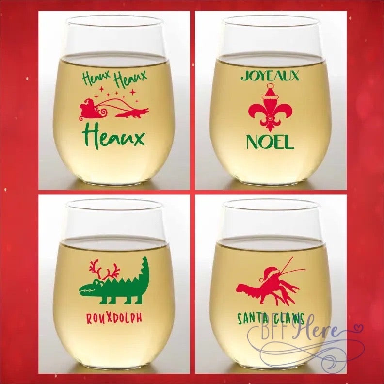 Shatter Not, Wine A Lot: Unbreakable Sipping Fun / Christmas Funny - BFF Here