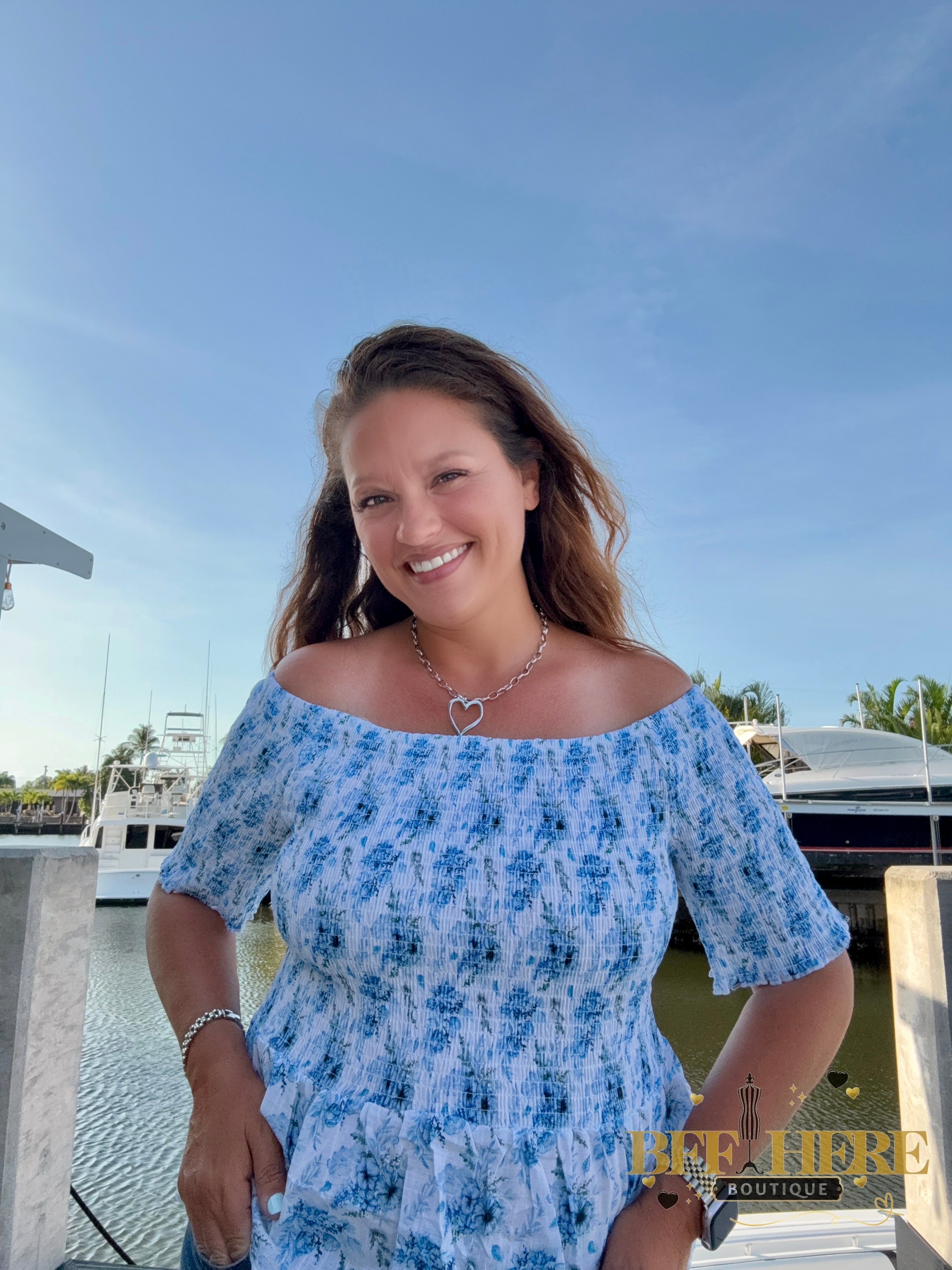 Essie Smocked Top / Choice of Color by Blakeley - BFF Here