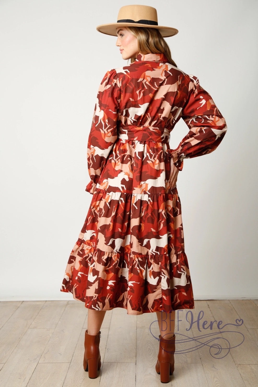horse print maxi dress Horse Dress Sling Ankle Long Dress Womens Summer Dress Horse Lover Gift for Her Cowgirl Dress Western County Dress Casual Beach Coverup