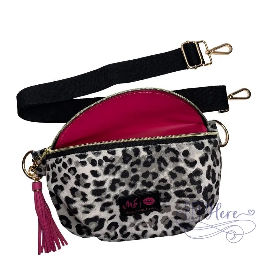 Sidekick Bag by Makeup Junkie Bags - Jungle Cat Sable - BFF Here