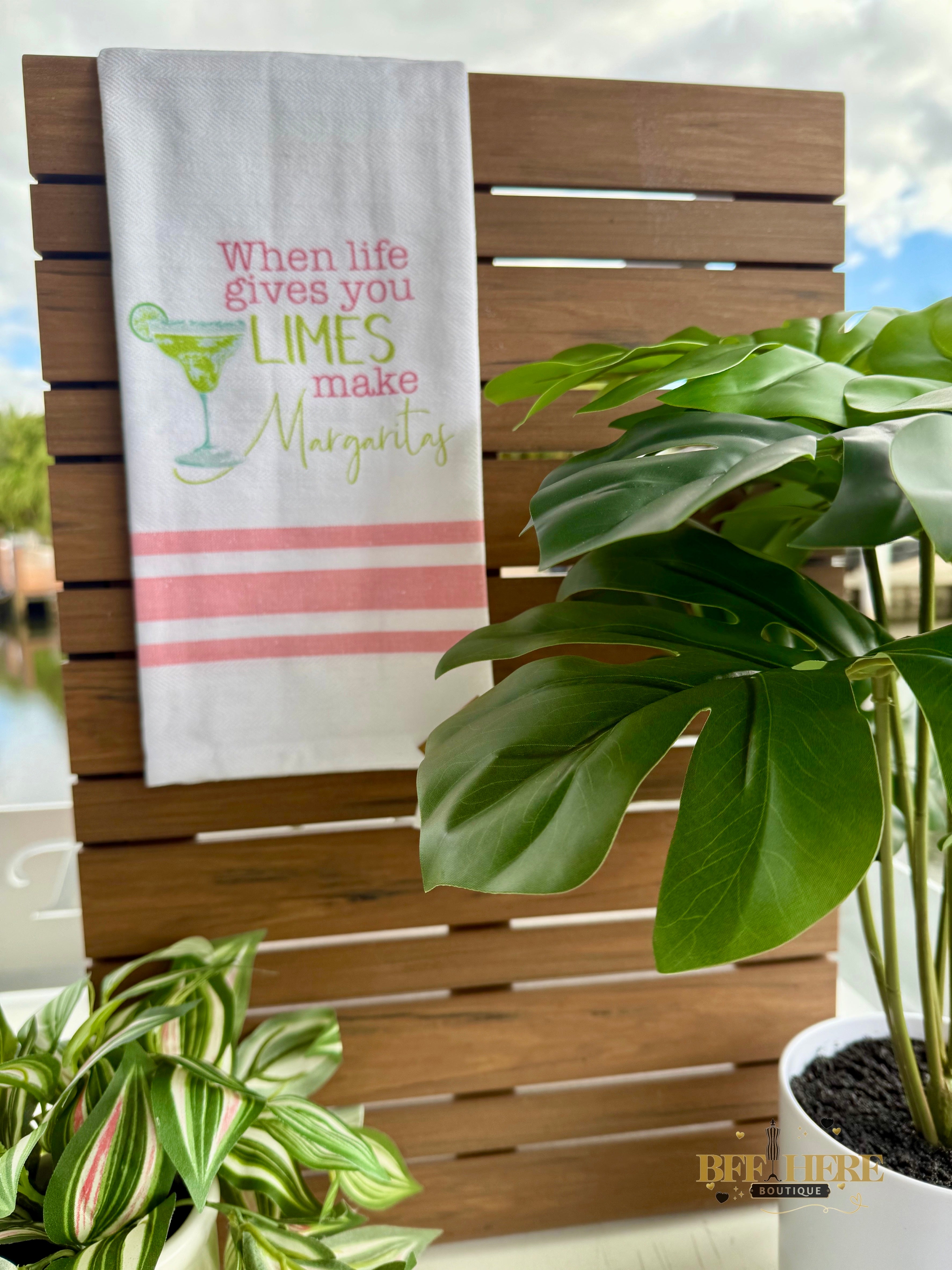 Make Margaritas Hand Towel by Royal Standard - BFF Here