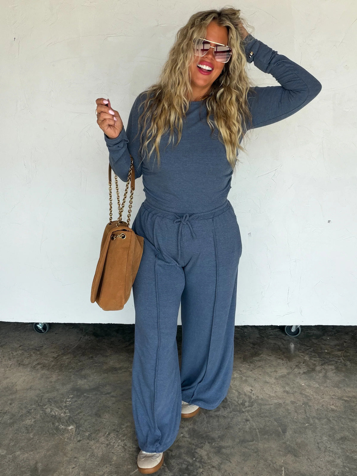 PREORDER: Sunday Ribbed Lounge Set by Blakeley (ETA: November)