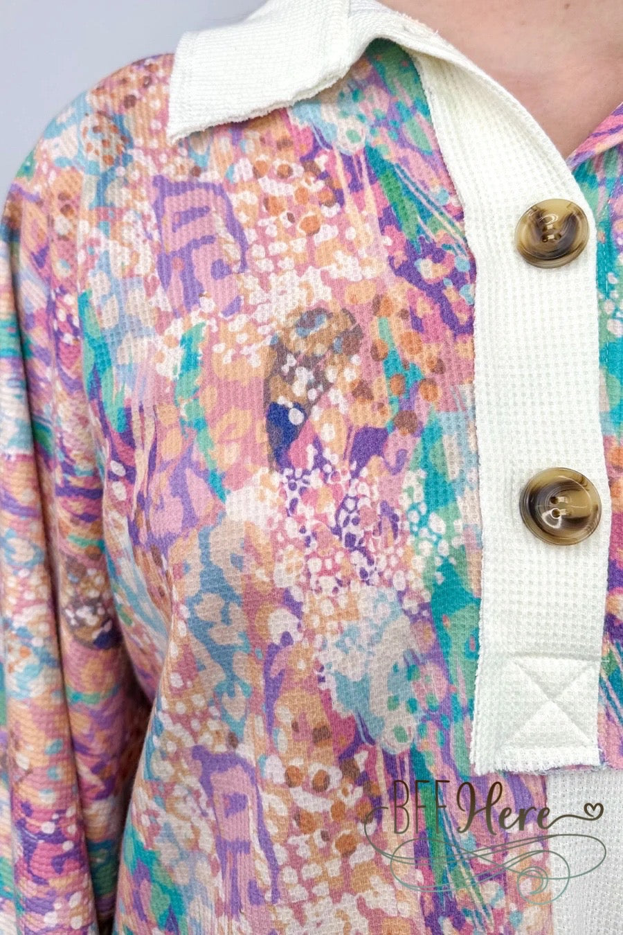 Day Dreamer Two Toned Top by Jess Lea - BFF Here