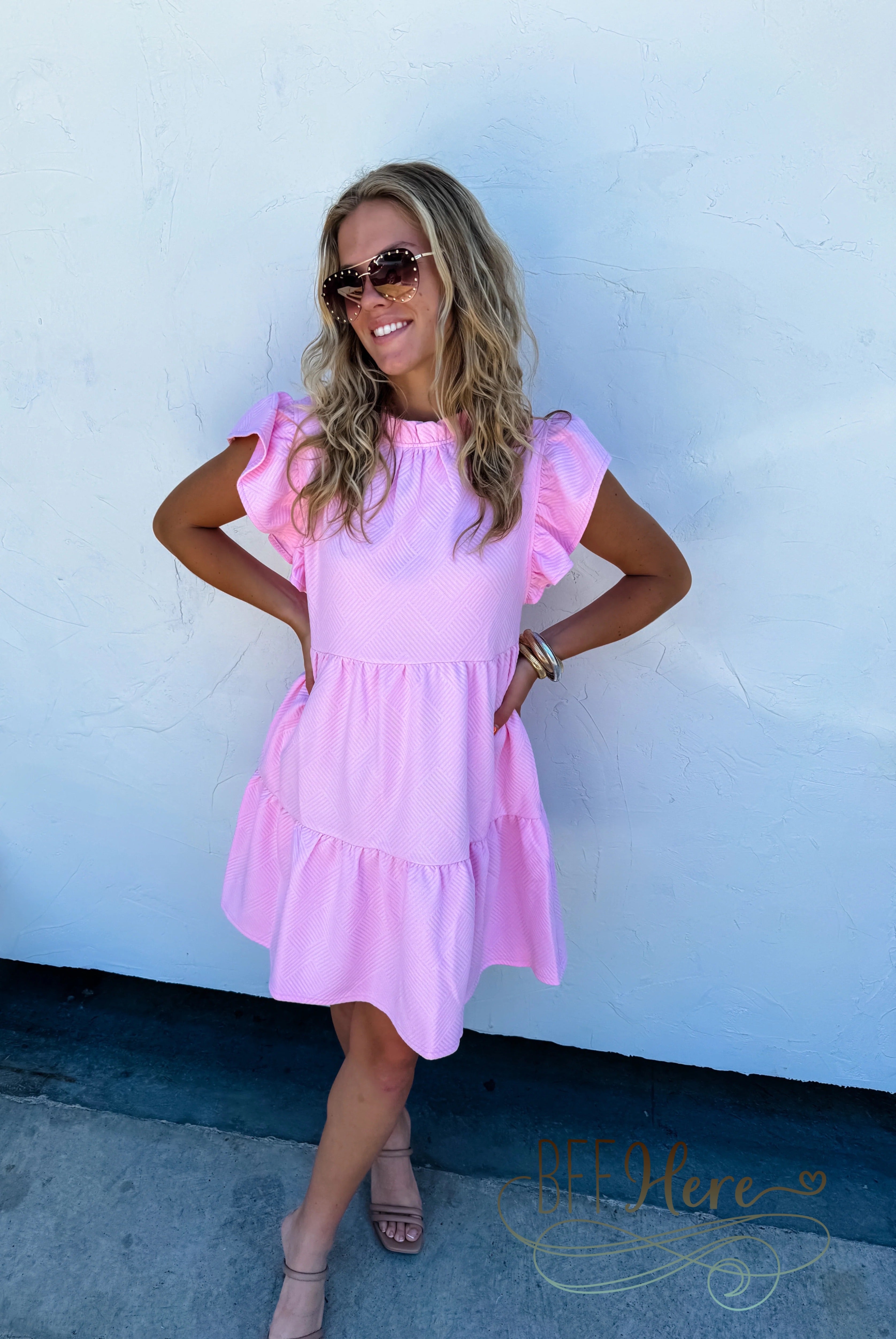 Love Me More Dress / Choice of Color - BFF Here