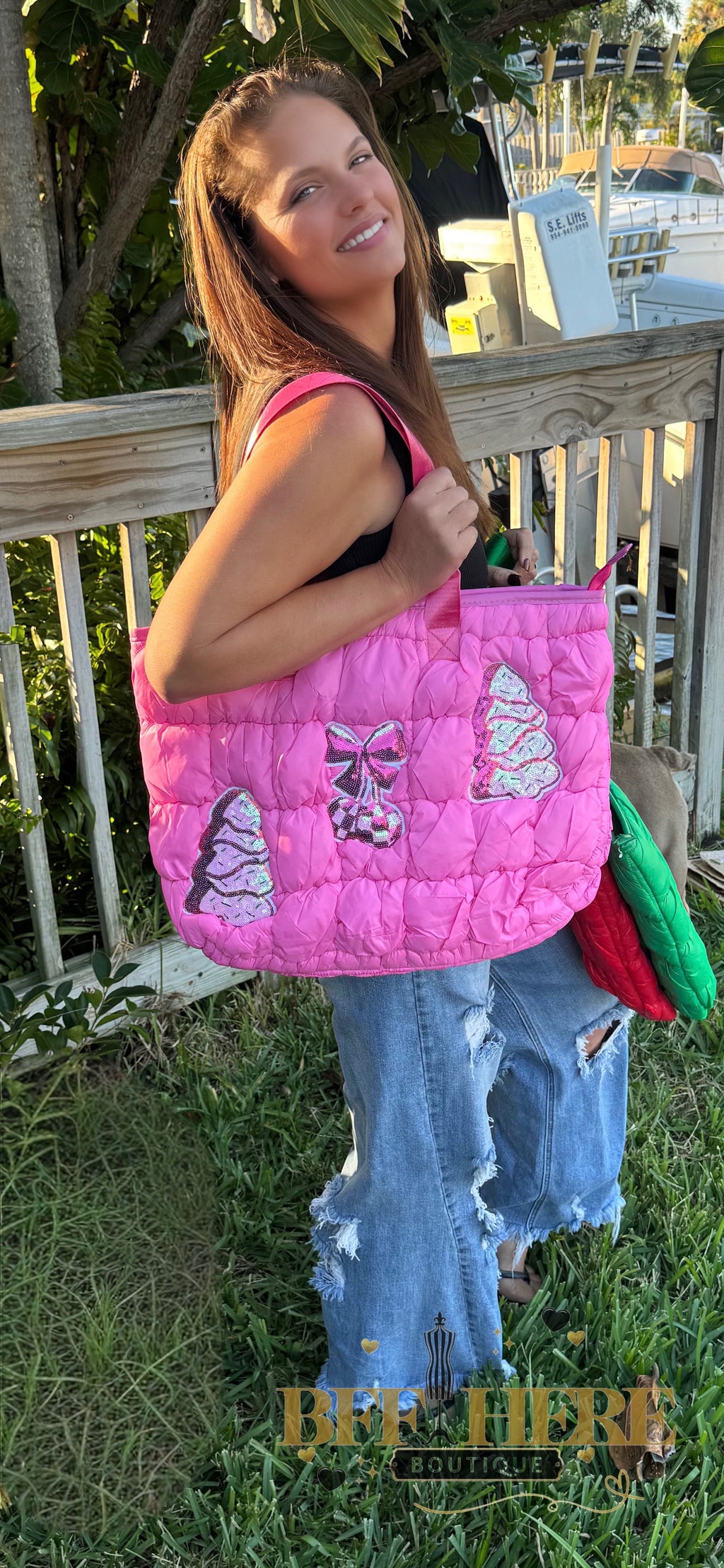 Christmas Puffer Bags by Blakeley - BFF Here