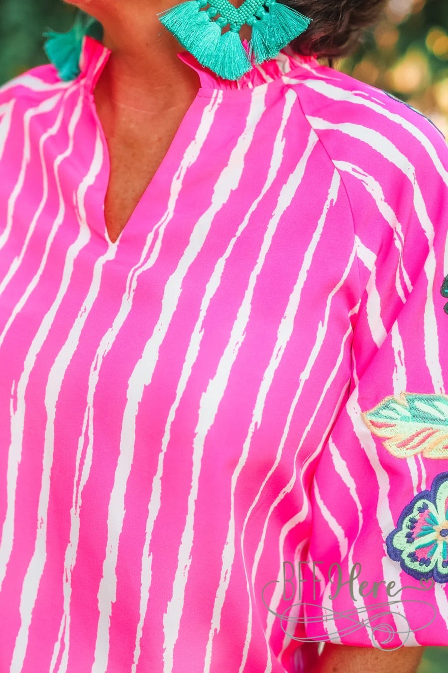 PREORDER-Donna Embroidered Top by Jess Lea (Ships Beginning of June) - BFF Here