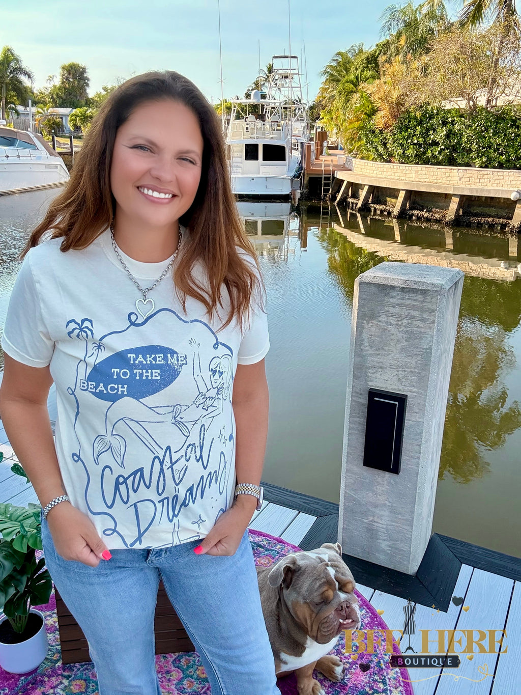 Coastal Dreams "Take Me to the Beach Tee" - BFF Here