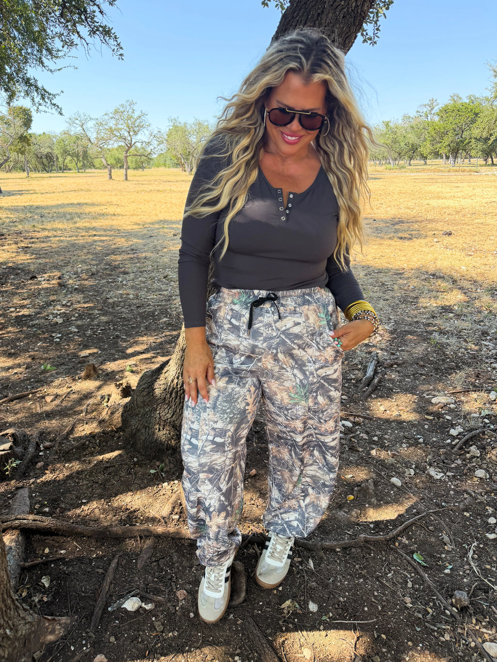 PREORDER: Outside Girl Camo Jogger by Blakeley (ETA: November)