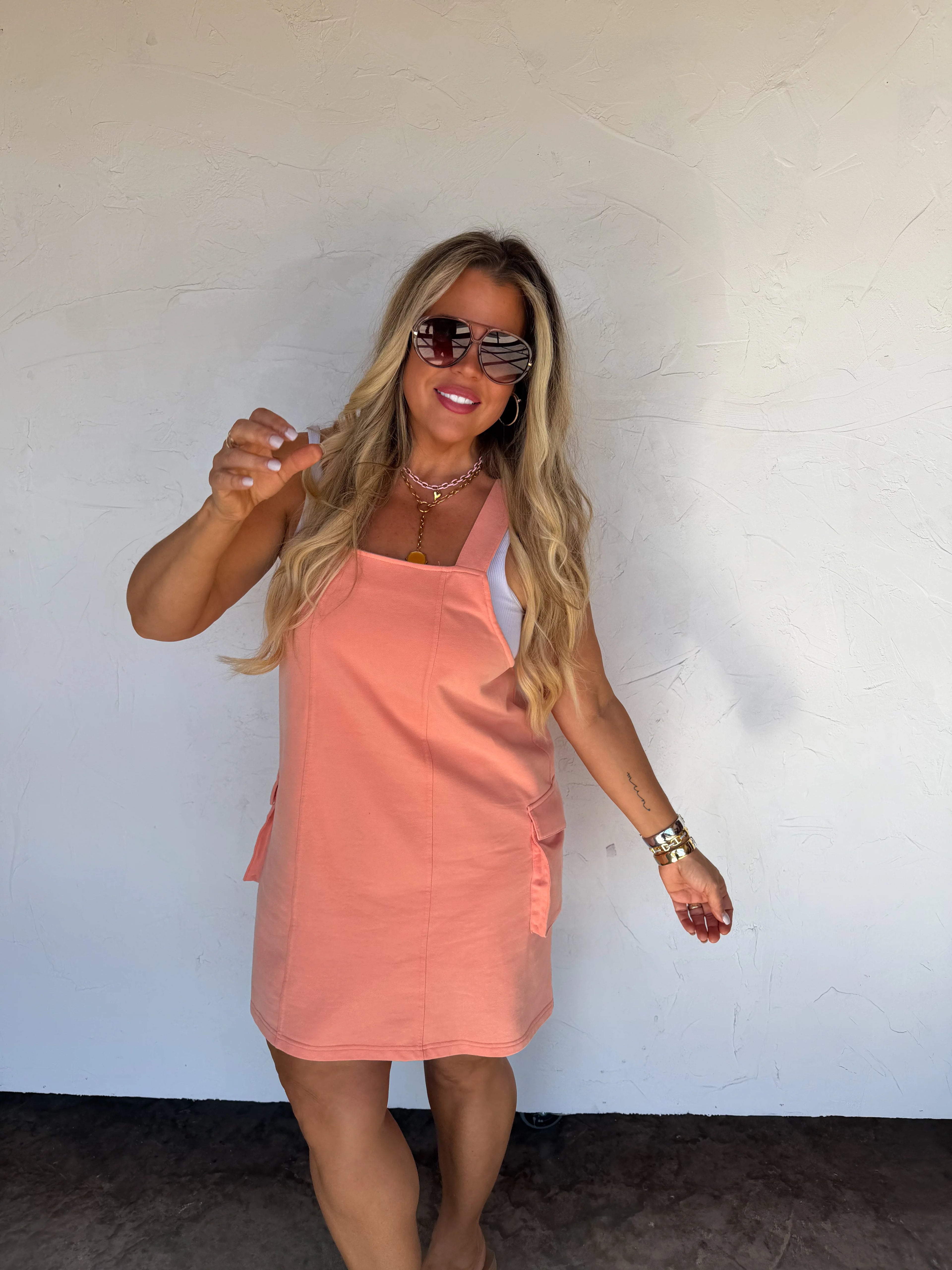 PREORDER: Spring Millie Overall Dress by Blakeley (ETA: Late January / Early February)