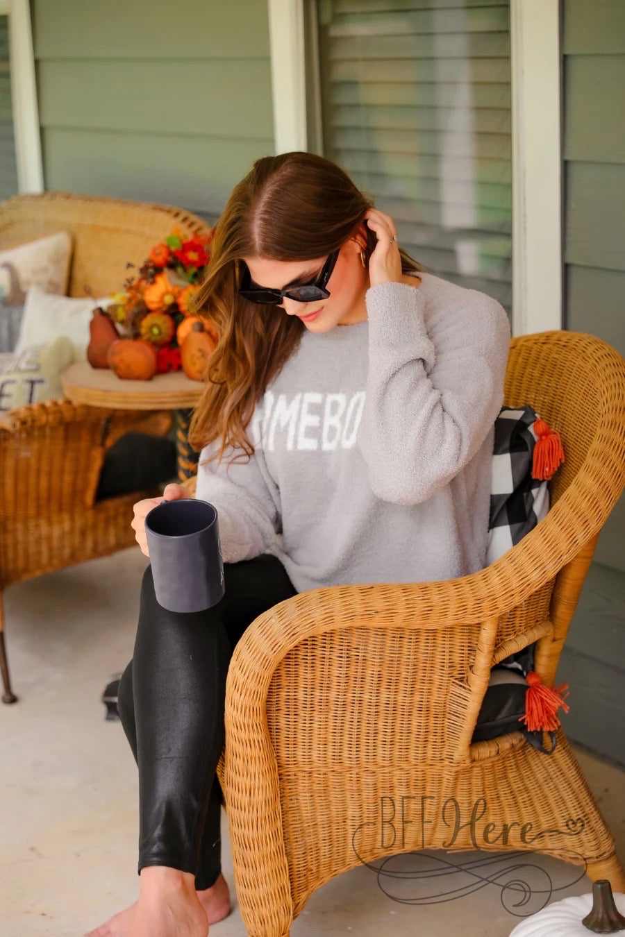 Homebody Cozy Sweater - BFF Here