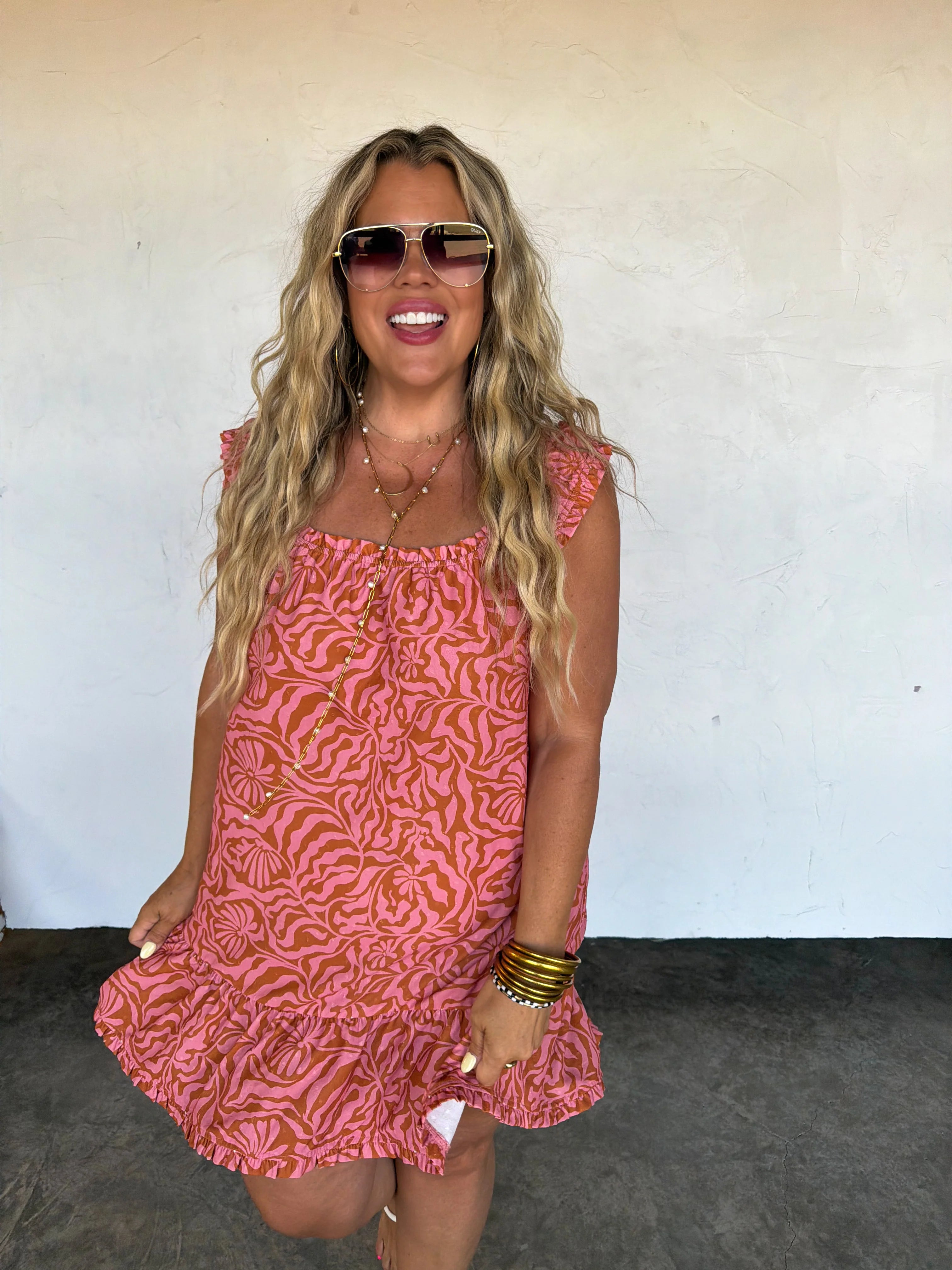 PREORDER: Sunset Tides Babydoll Dress by Blakeley (ETA: June) - BFF Here