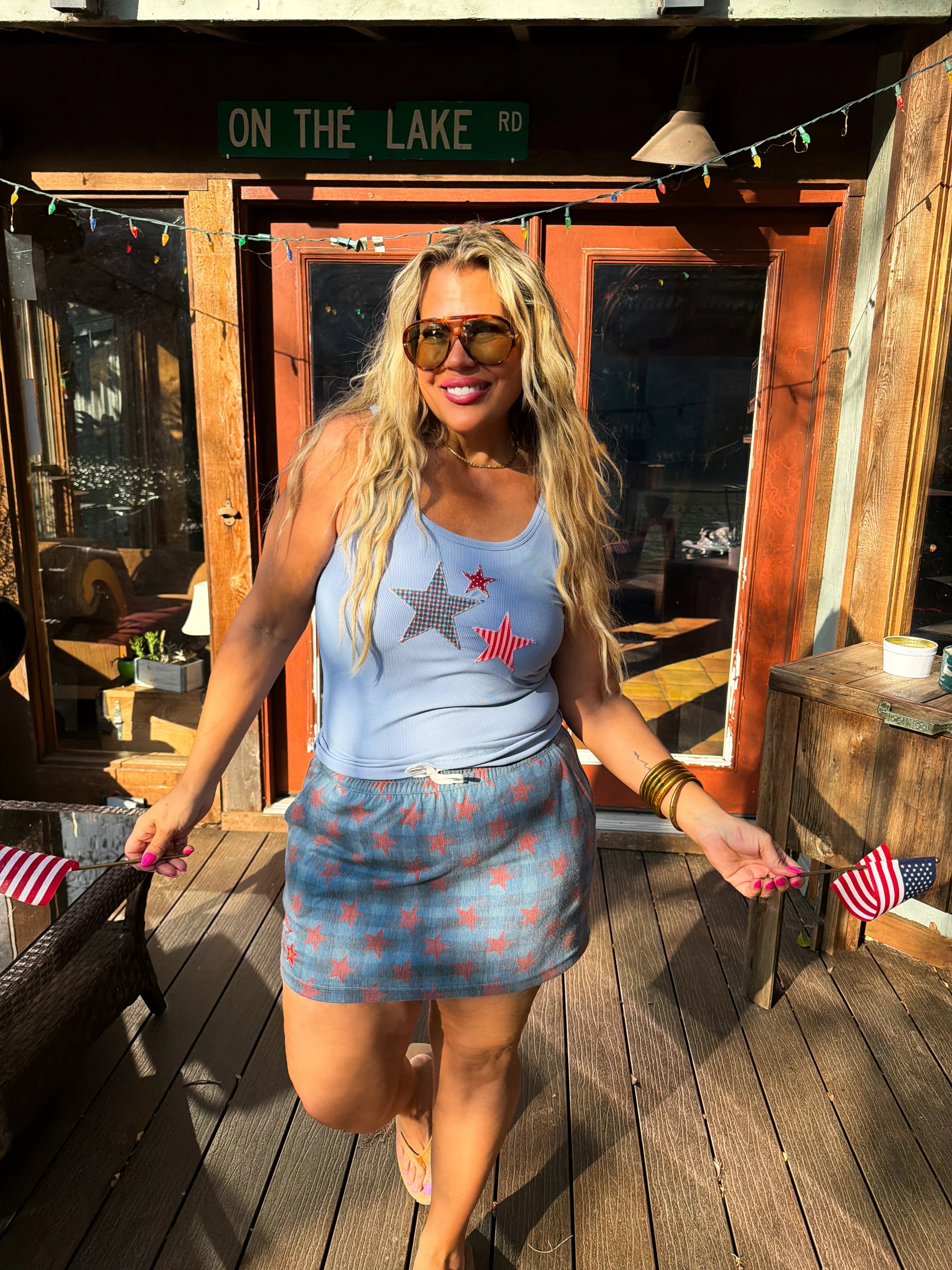 PREORDER: Presley Stretch Denim Skirt by Blakeley (ETA: May) - BFF Here