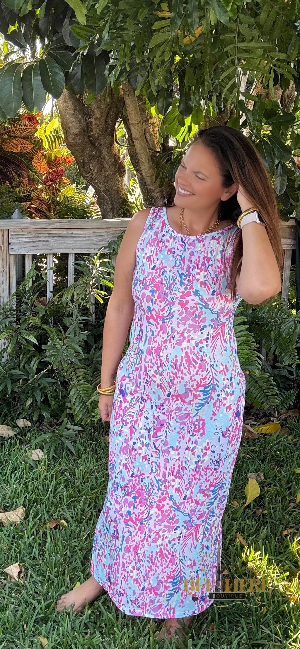 Tropical Breeze Maxi Dress - BFF Here