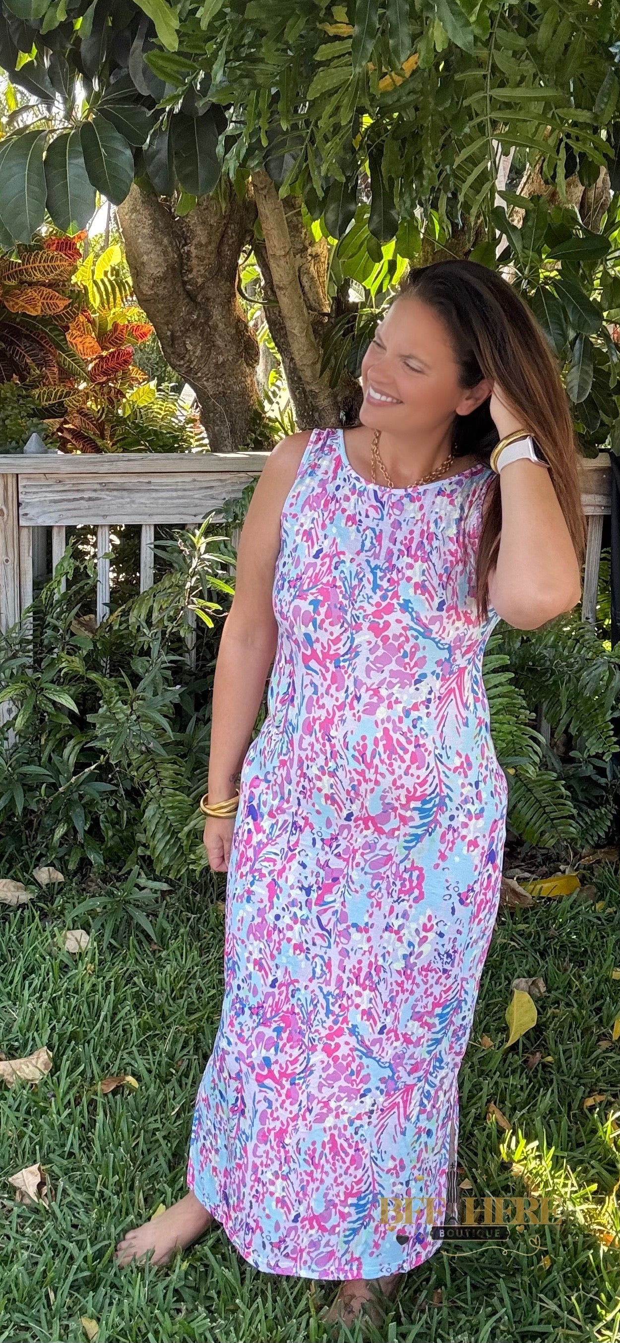 Tropical Breeze Maxi Dress - BFF Here