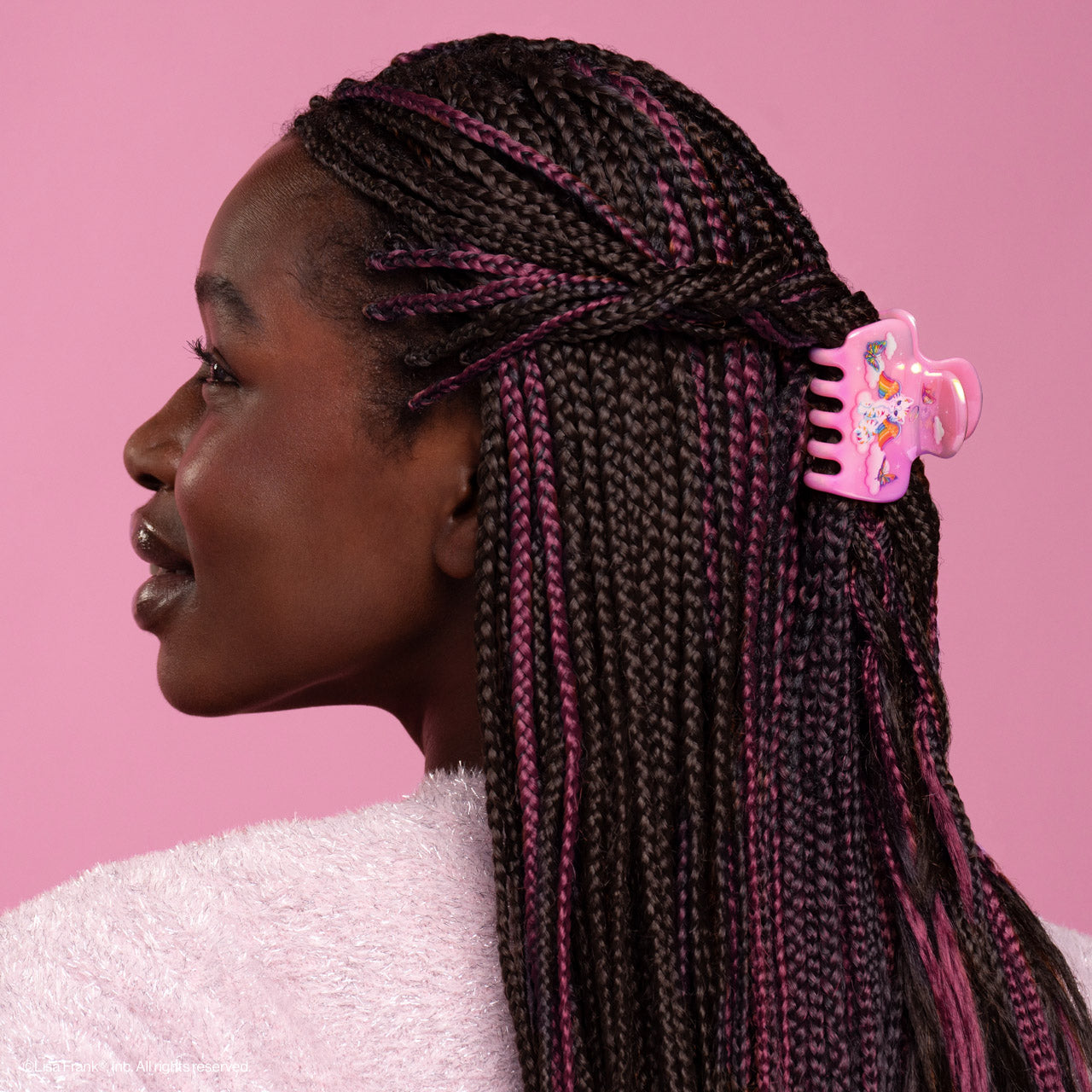 Lisa Frank X Kitsch Cloud Clip in Angel Kitty™