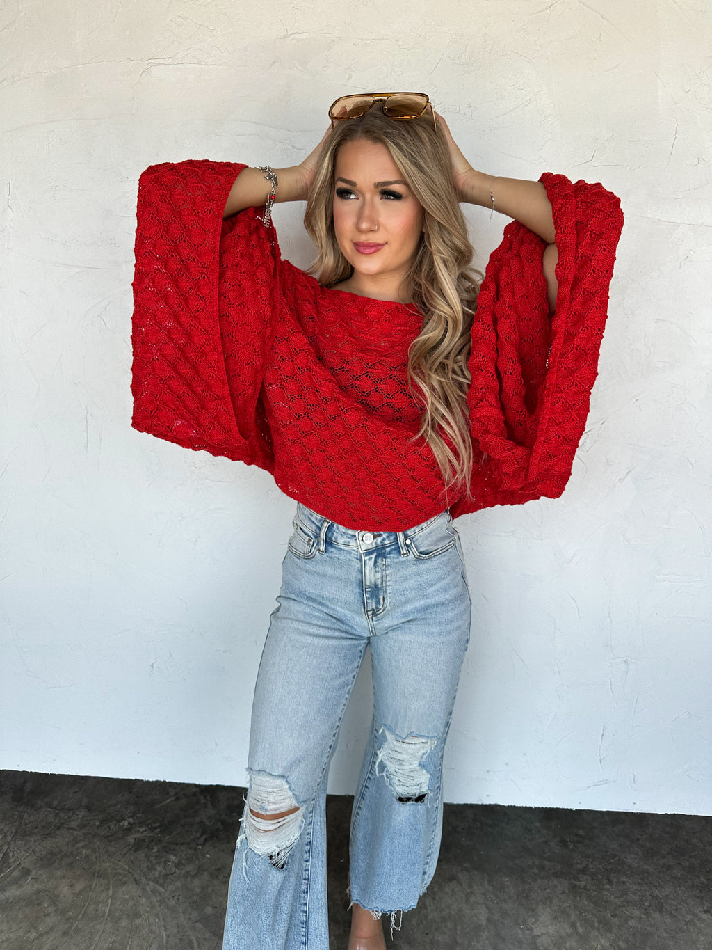 PREORDER: Winter Free Spirit Bell Sleeve Top by Blakeley (ETA: Mid December) - BFF Here