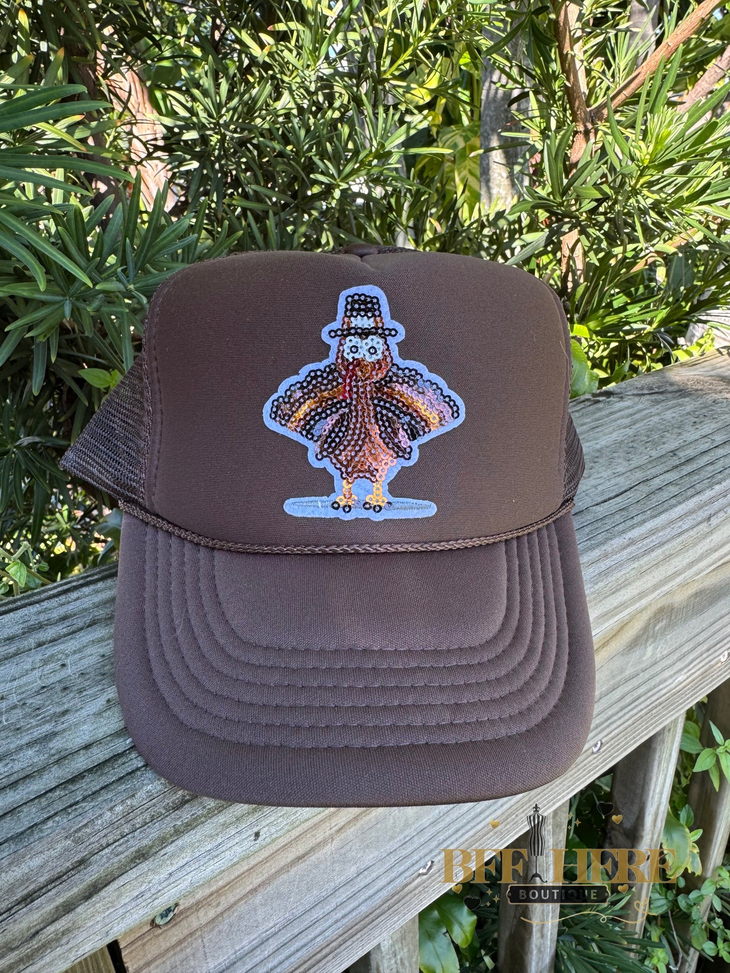 Gobble Gobble Turkey Vintage Hat