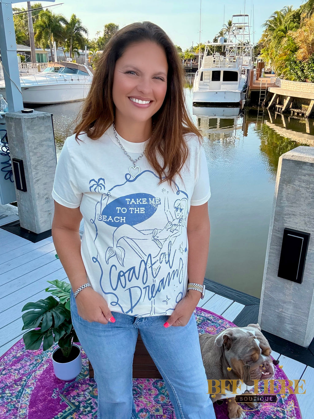Coastal Dreams "Take Me to the Beach Tee" - BFF Here