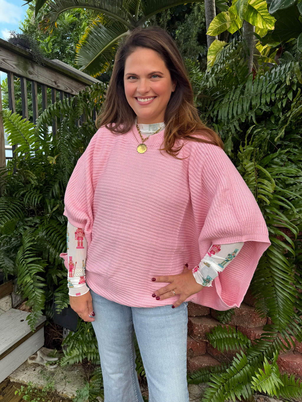 Meg Pullover Poncho by Blakeley - BFF Here