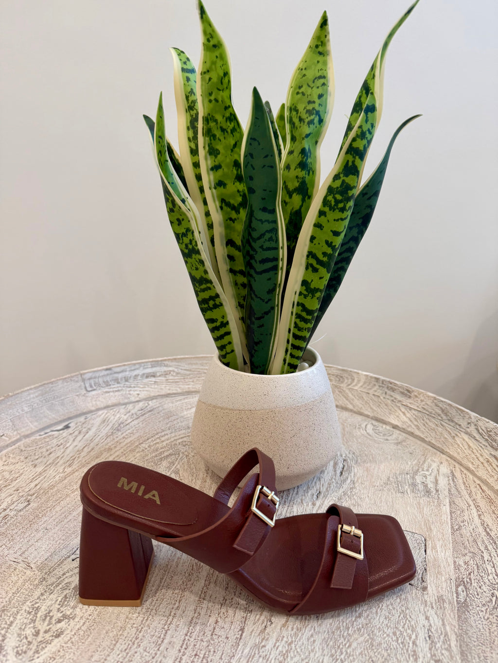 Rene  – Brown | by MIA Shoes / Array (Ships 2-3 weeks) - BFF Here
