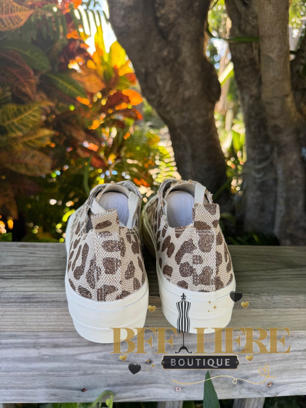 Take The Lead - Tan Sparkle Leopard by Corkys - BFF Here