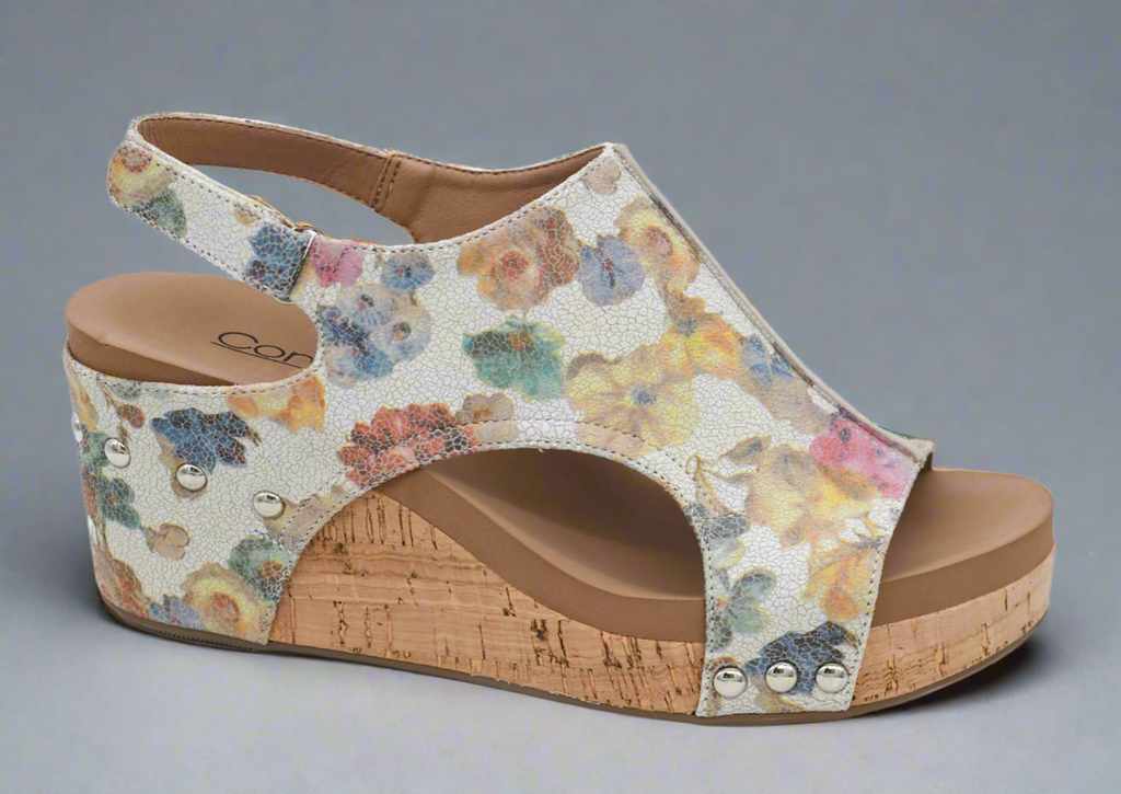 Carley - Putty Washed Flower by Corkys - BFF Here