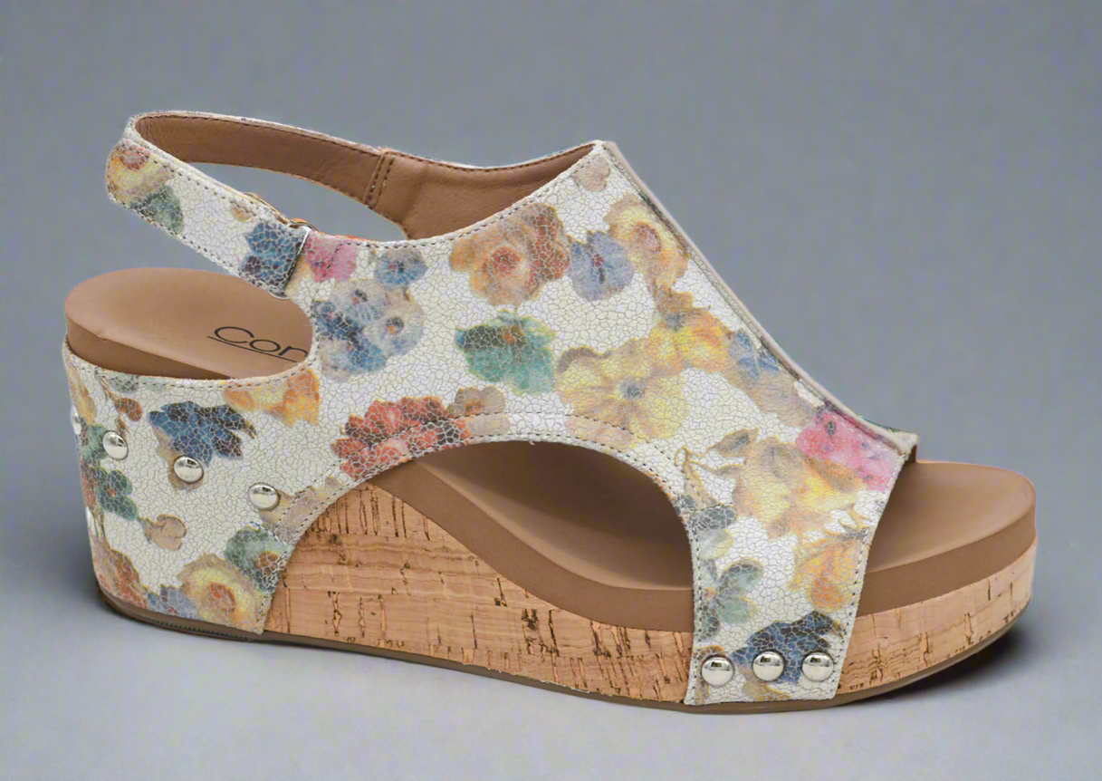 Carley - Putty Washed Flower by Corkys - BFF Here