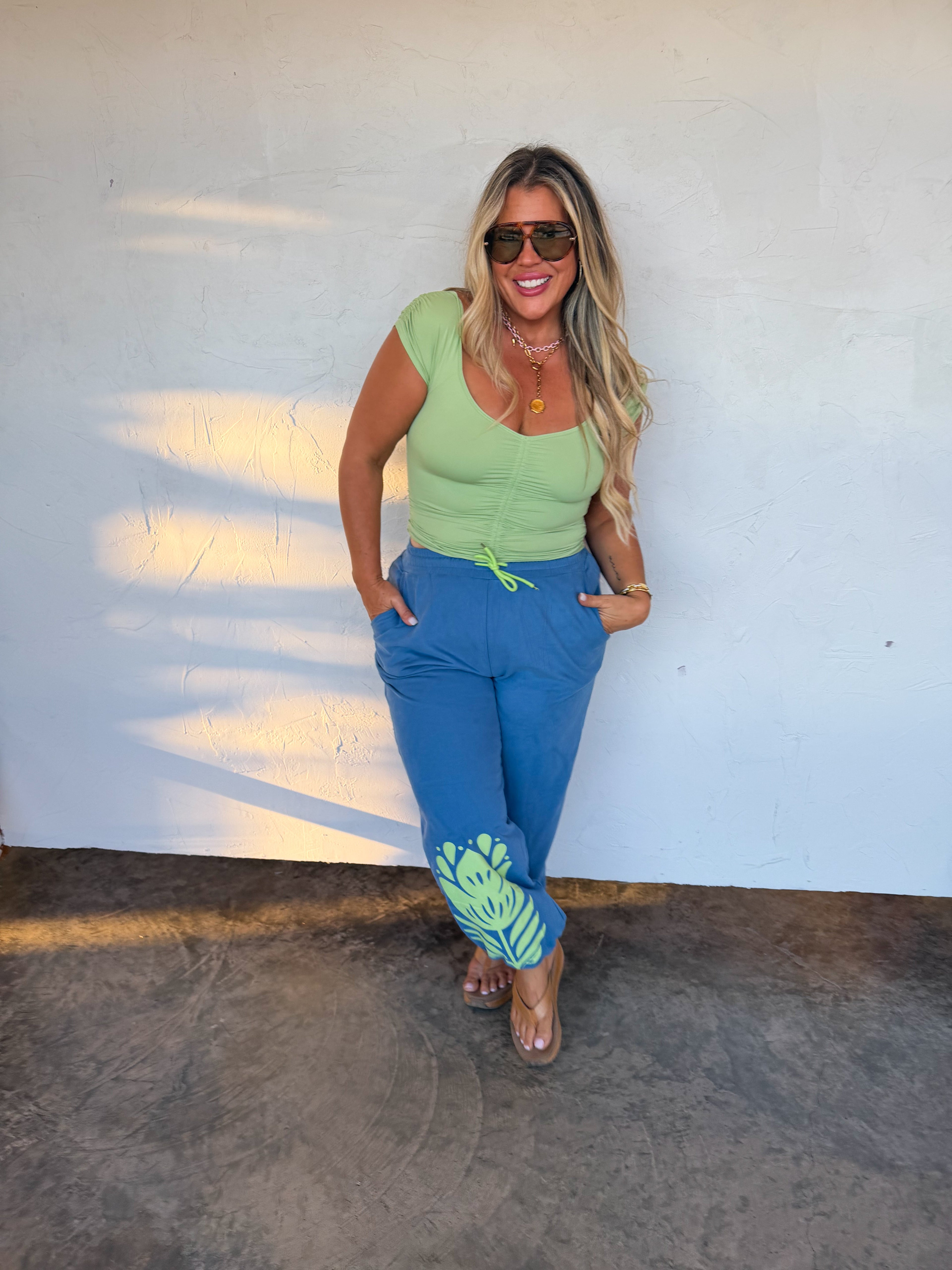 PREORDER- FLOWER POWER JOGGERS - BFF Here