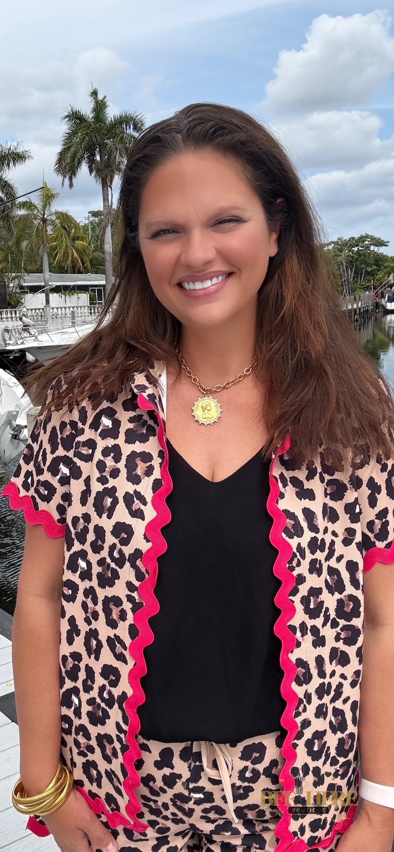 Savannah Textured Ric Rac Set / Leopard by Jess Lea - BFF Here