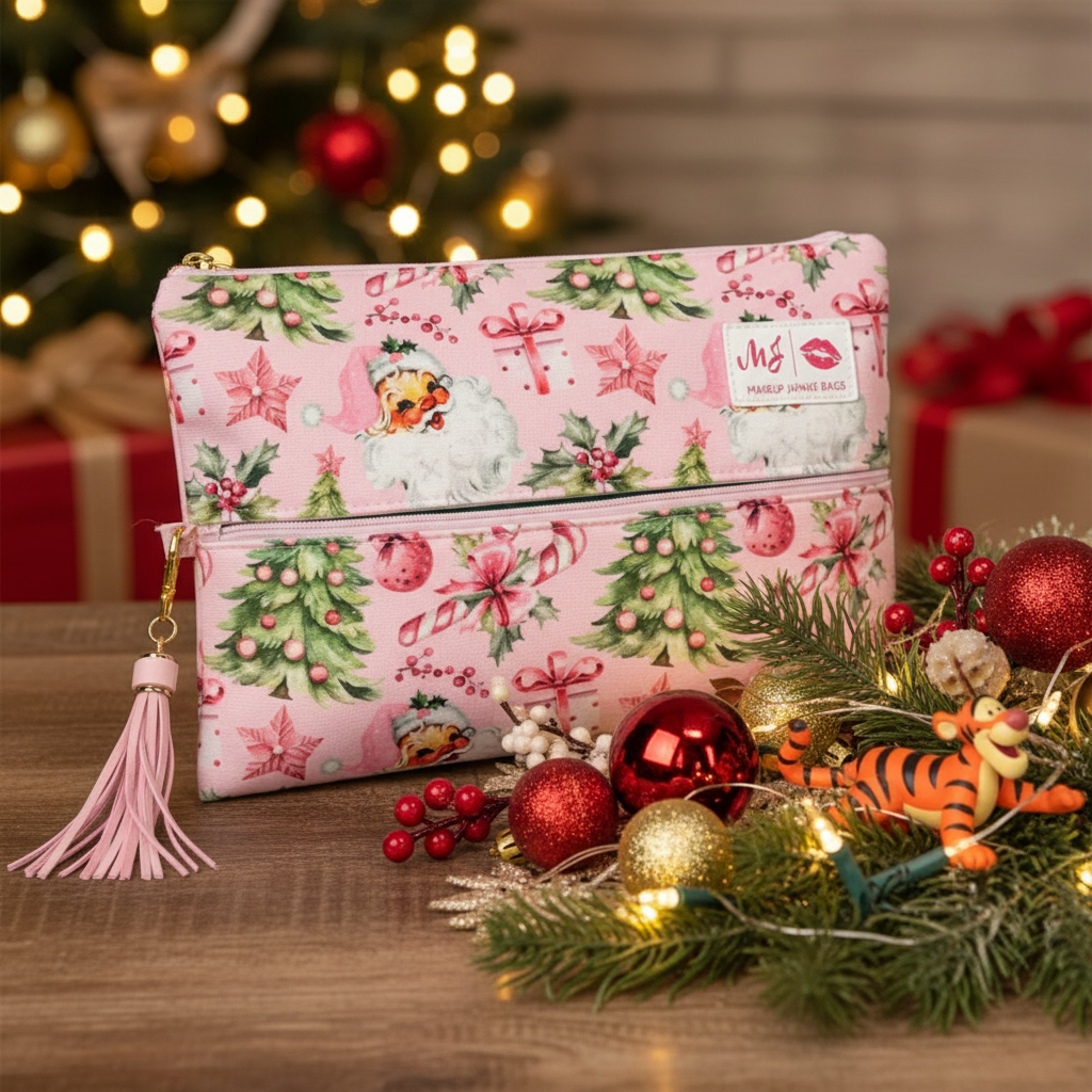 PREORDER: Jolly Belle by Makeup Junkie Bags (Ships Late November) - BFF Here