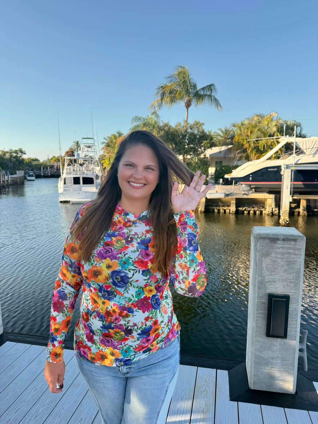 Country Kitchen Bloom Mesh Top by Sterling Kreek - BFF Here