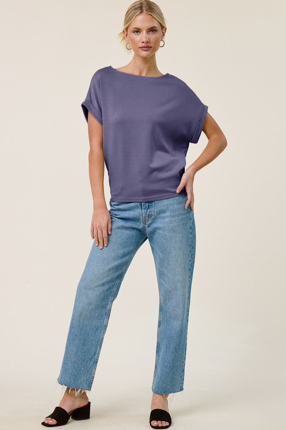 Cuff Sleeve Dolman Scuba Top by Charlotte Avery / ARRAY (ETA: 2-3 weeks) - BFF Here