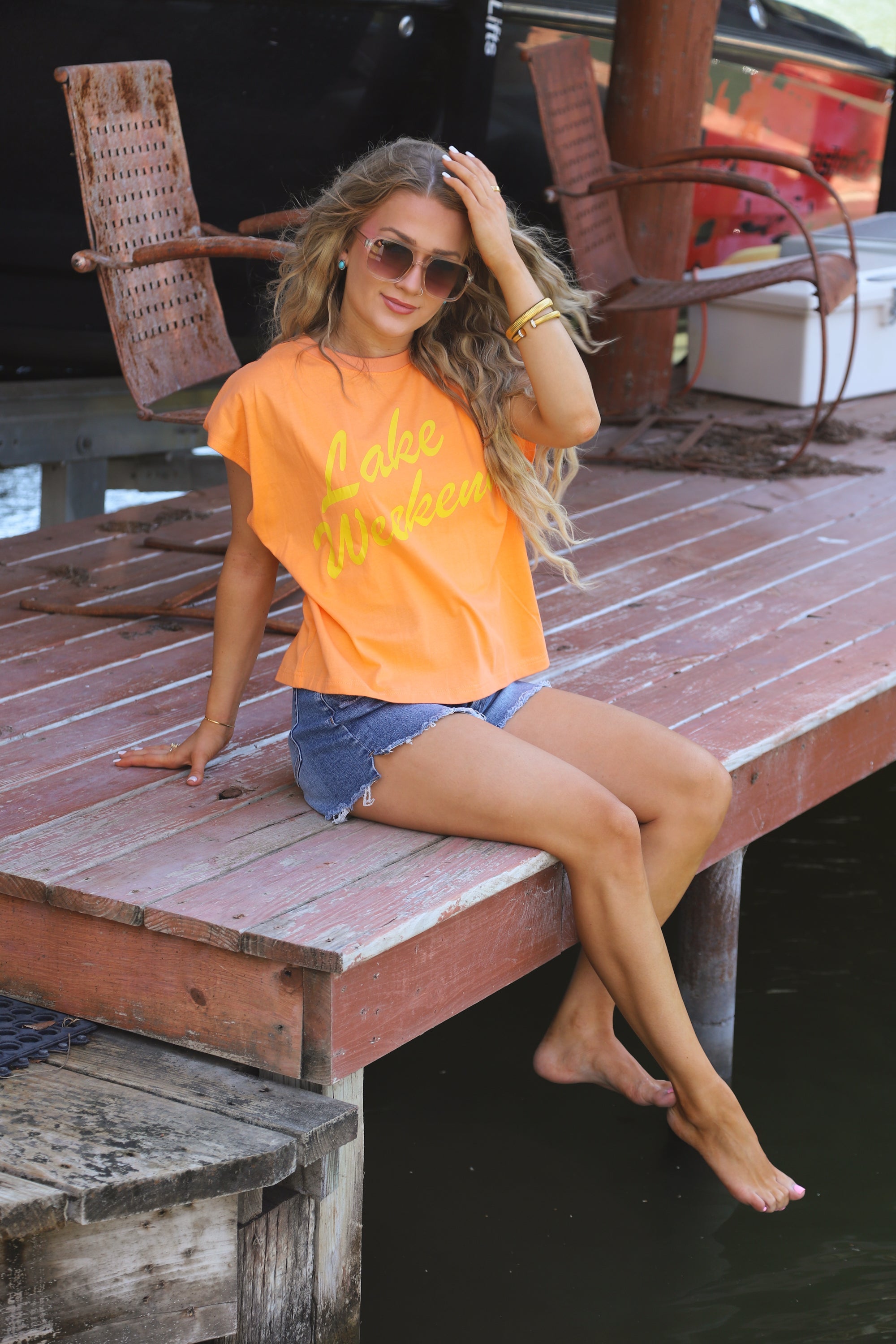 PREORDER- LAKE WEEKEND TEE by Blakeley (ETA JUNE) - BFF Here