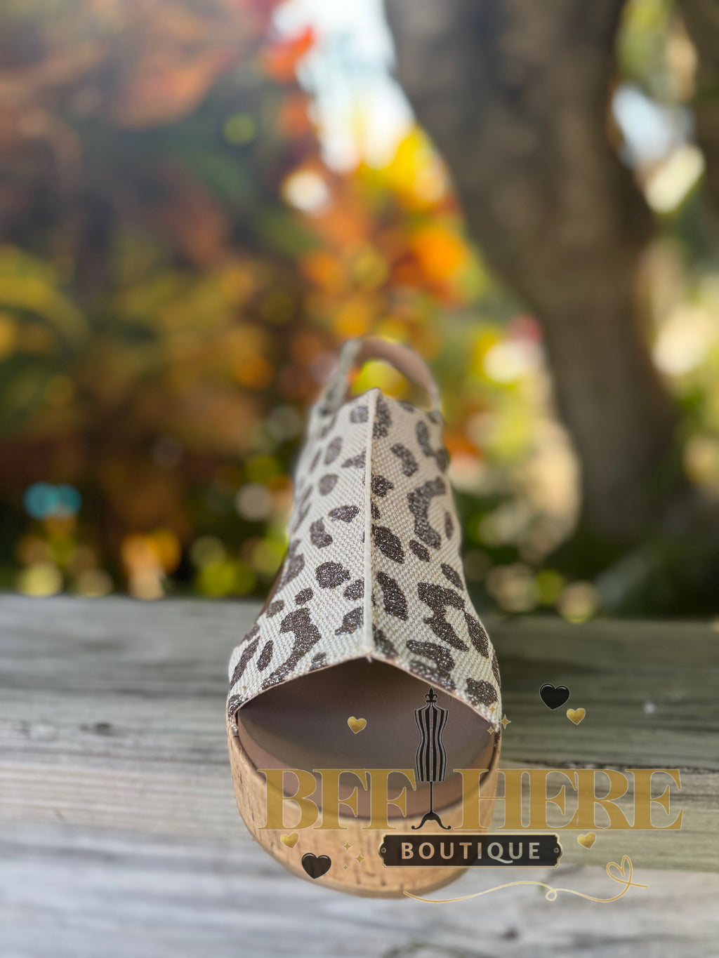 Miss Carly — Tan Sparkle Leopard by Corkys - BFF Here