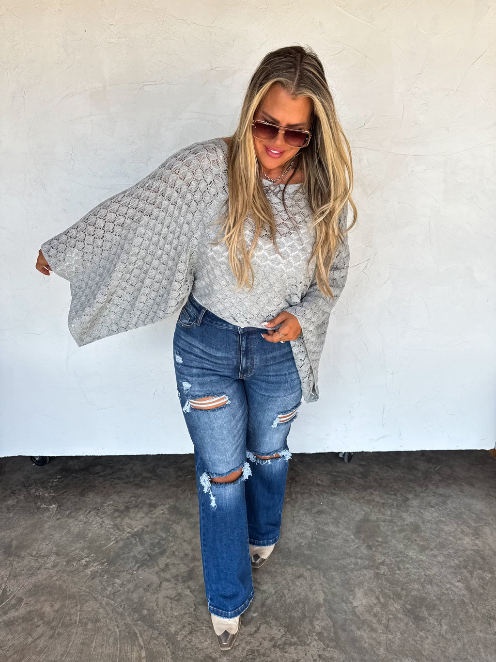 PREORDER: Winter Free Spirit Bell Sleeve Top by Blakeley (ETA: Mid December) - BFF Here